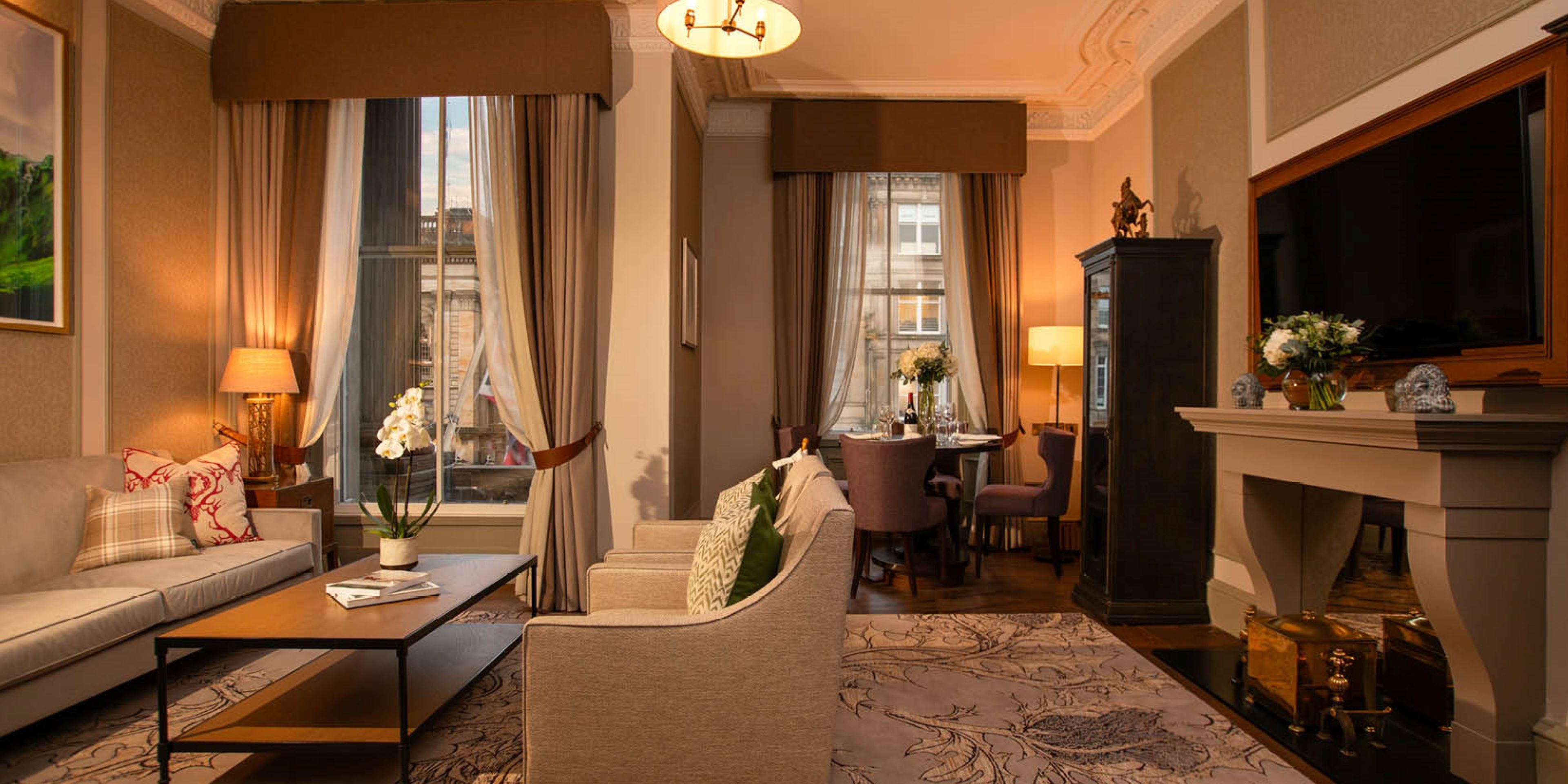 Enjoy space to lounge in our Ferrier Suite