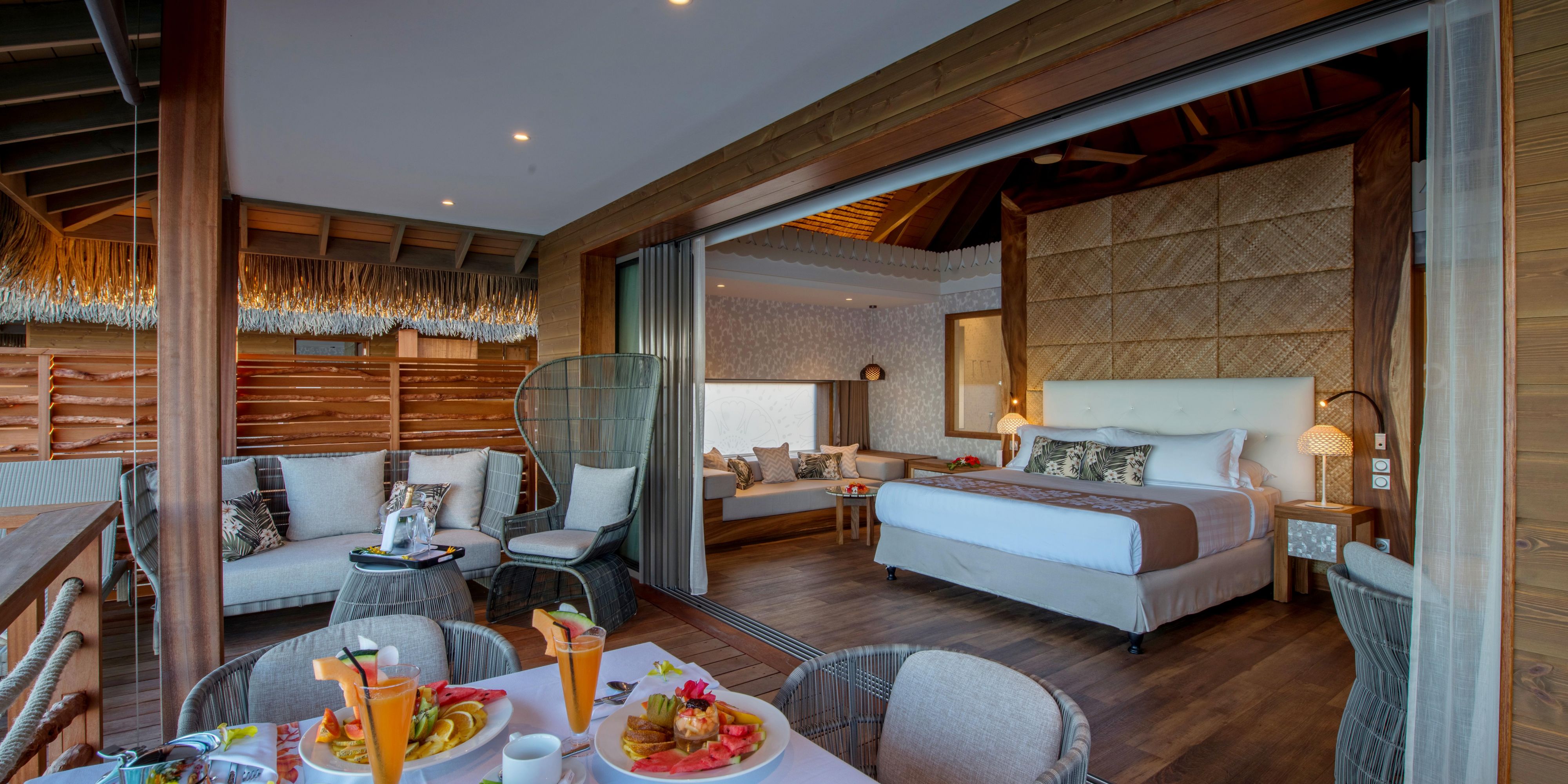 Overwater Motu bungalow