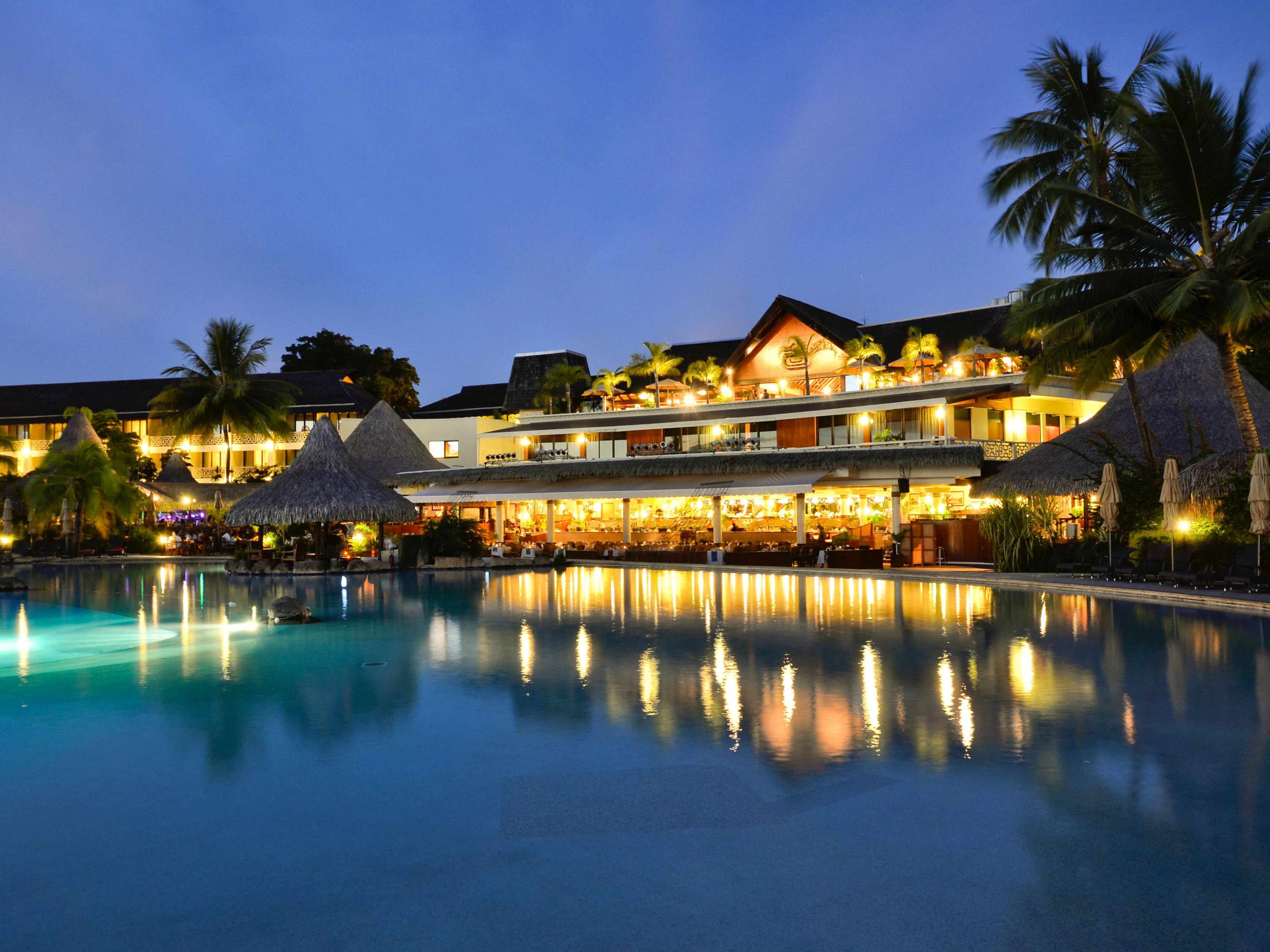 Main Hotel building seen from the pool