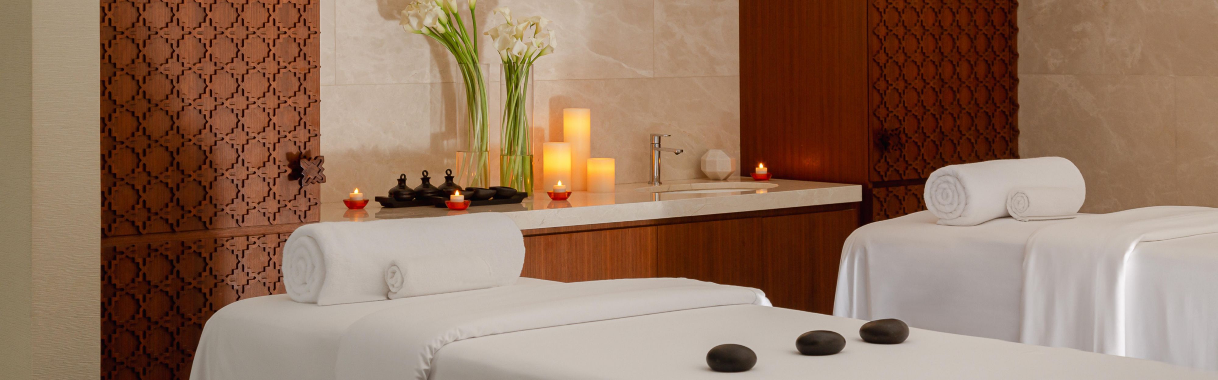 Tranquil spa room for rejuvenating treatments
