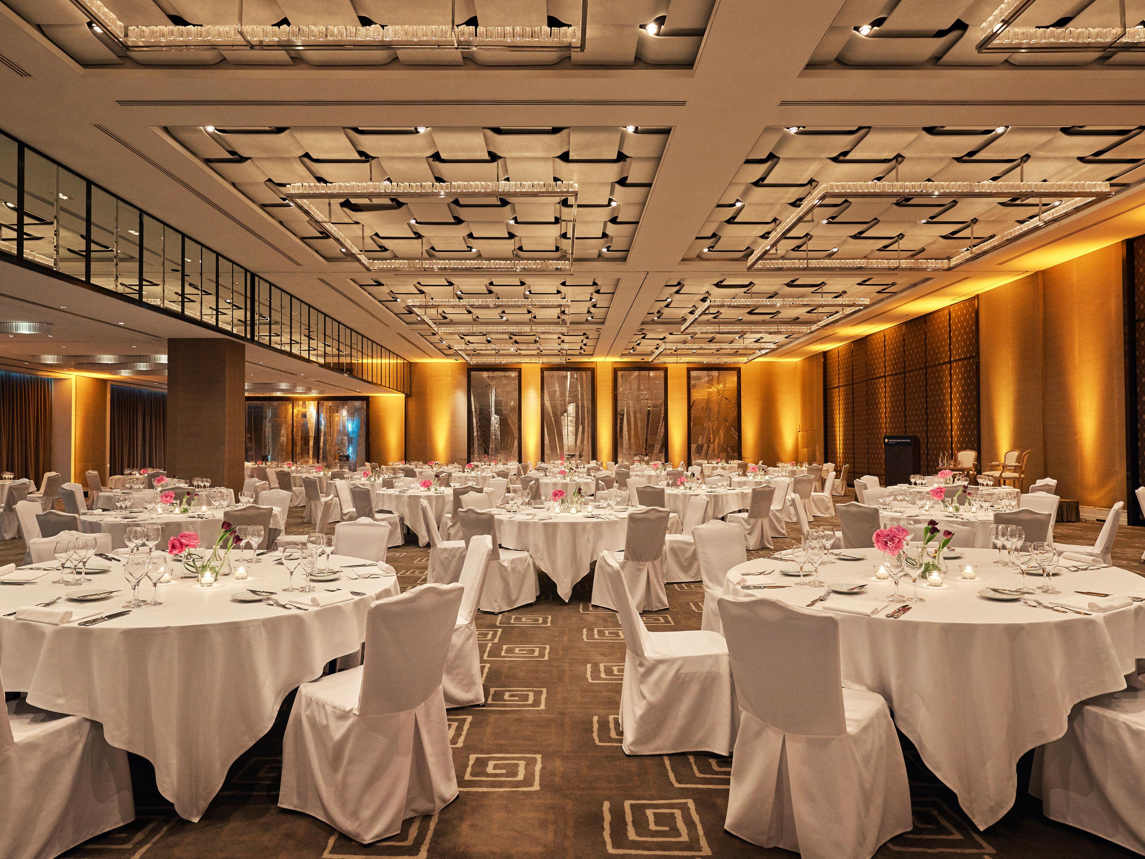 The exquisite charm of our ballroom