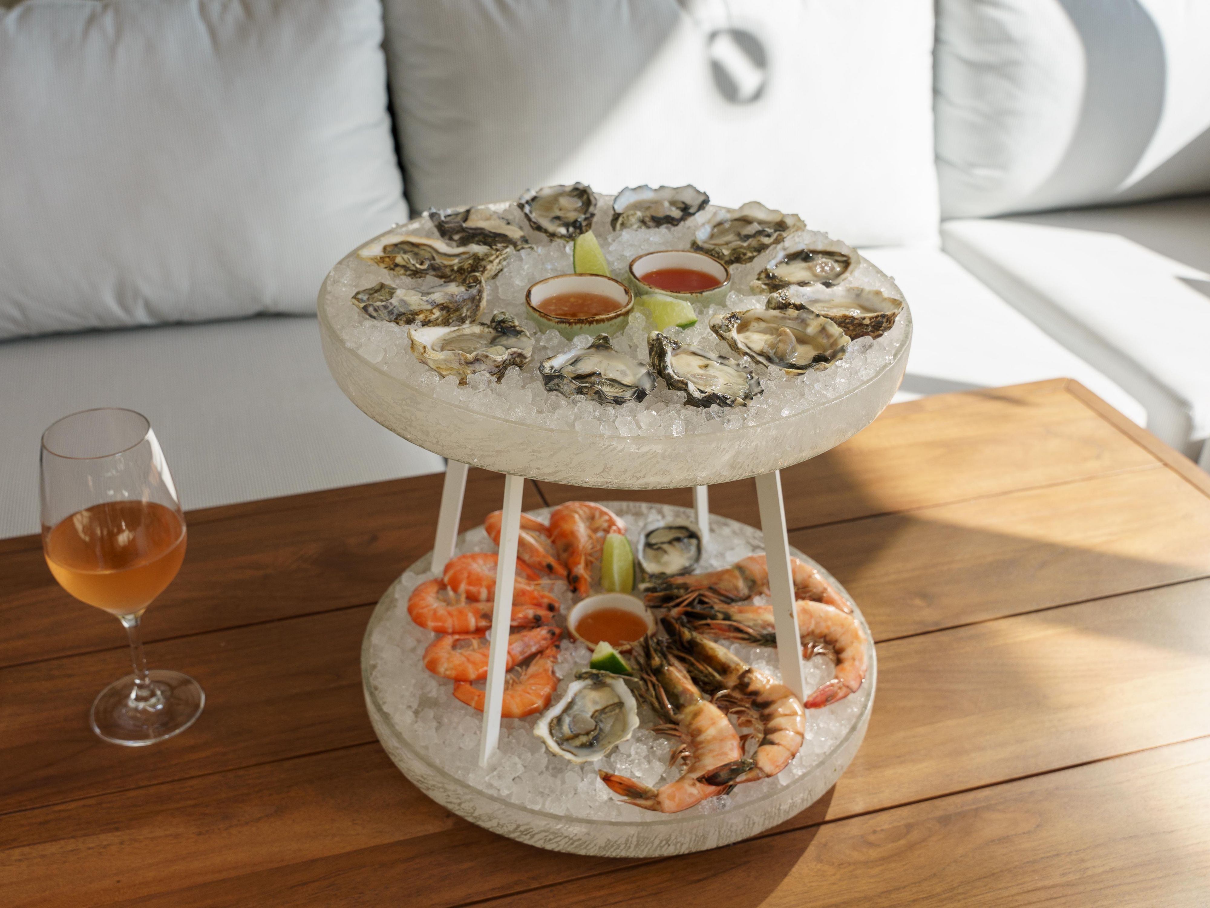Savor the ocean's finest at Blu Bar