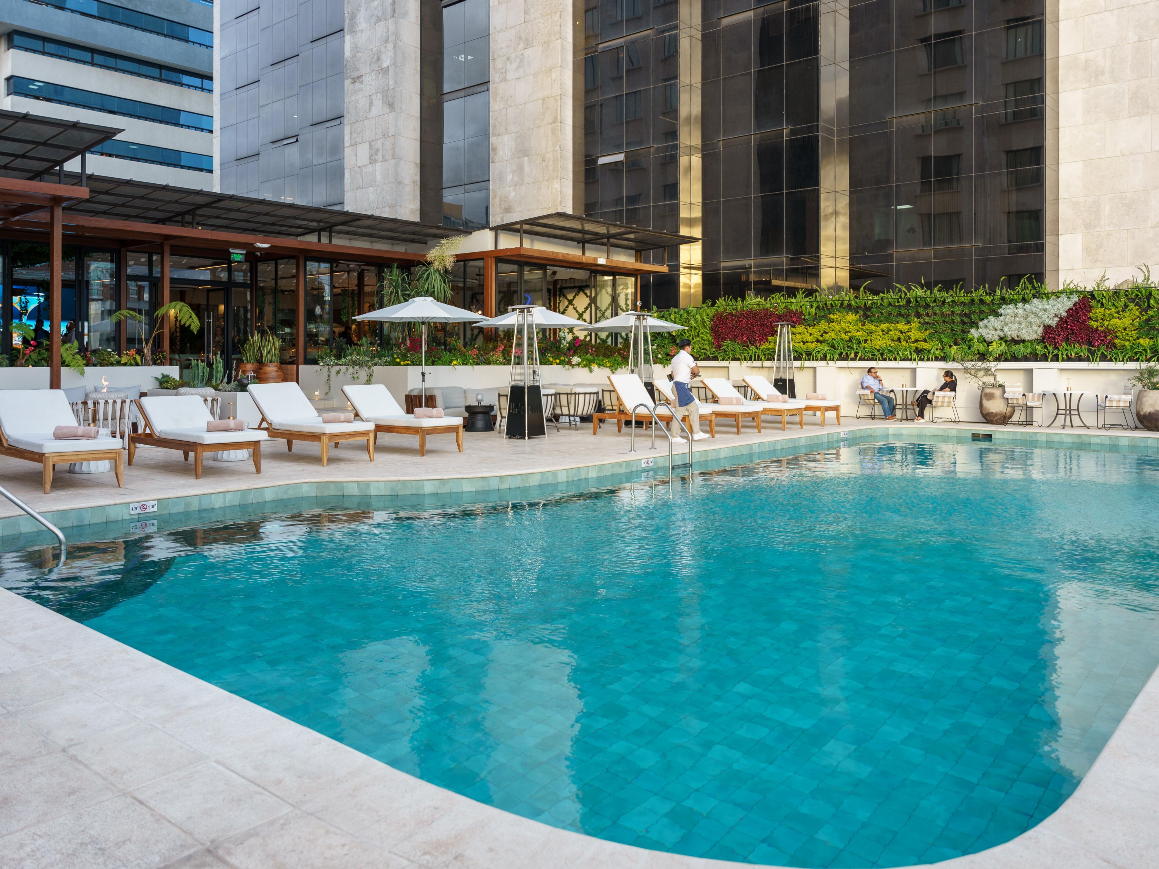 Relax by the poolside paradise