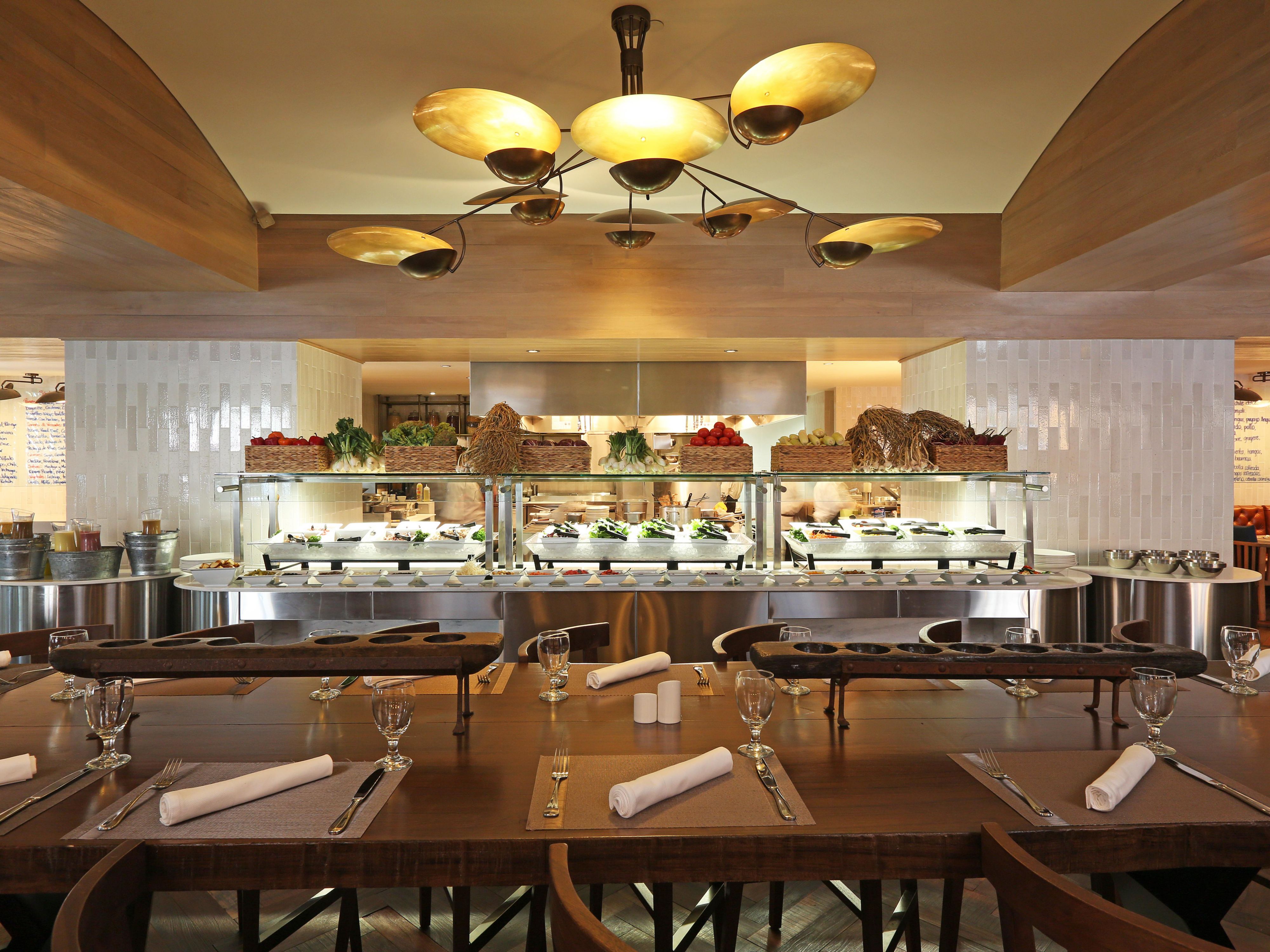 Savor every moment in our exquisite restaurant