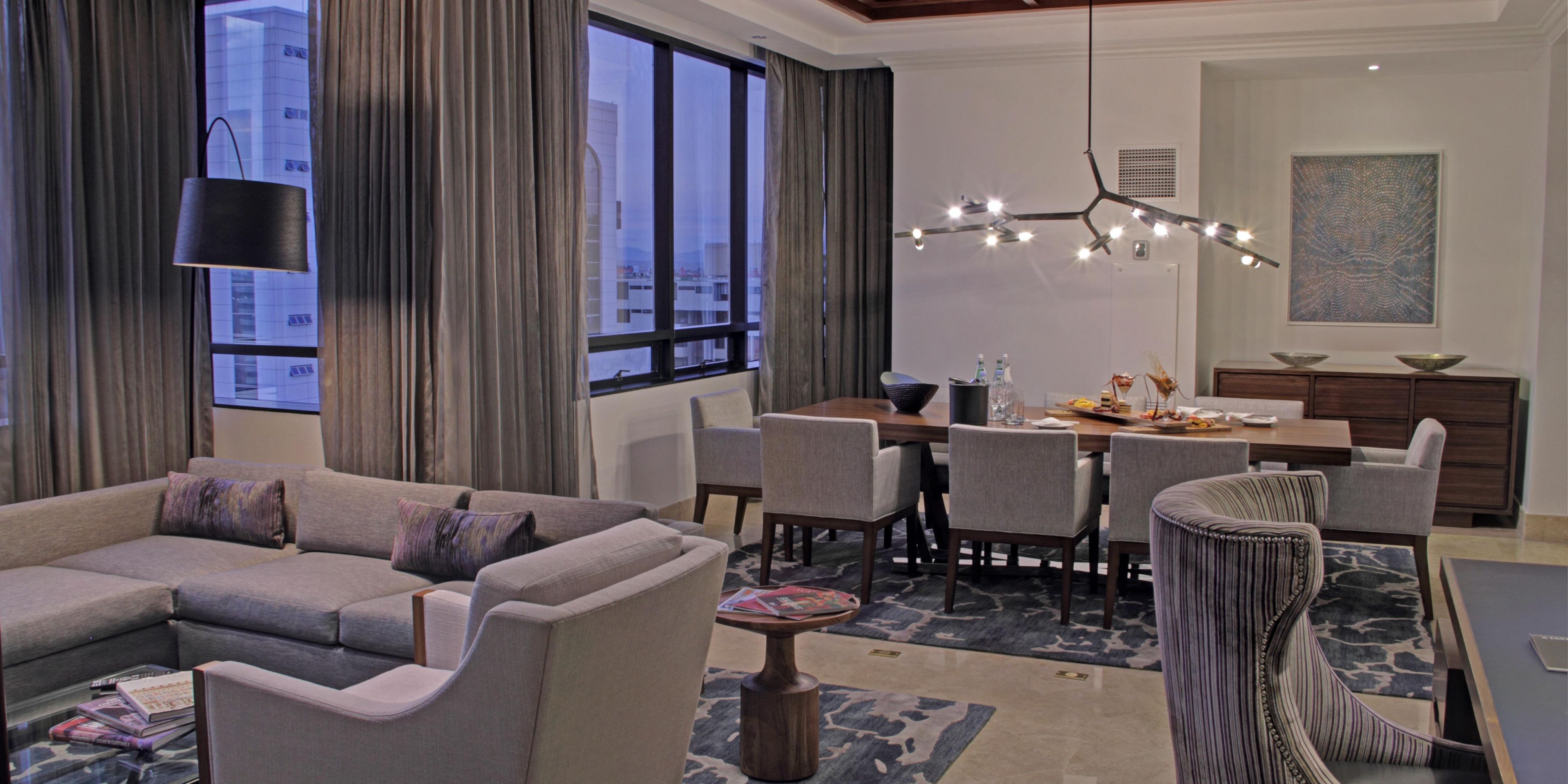 Our Presidential Suite has everything you need for a great night.