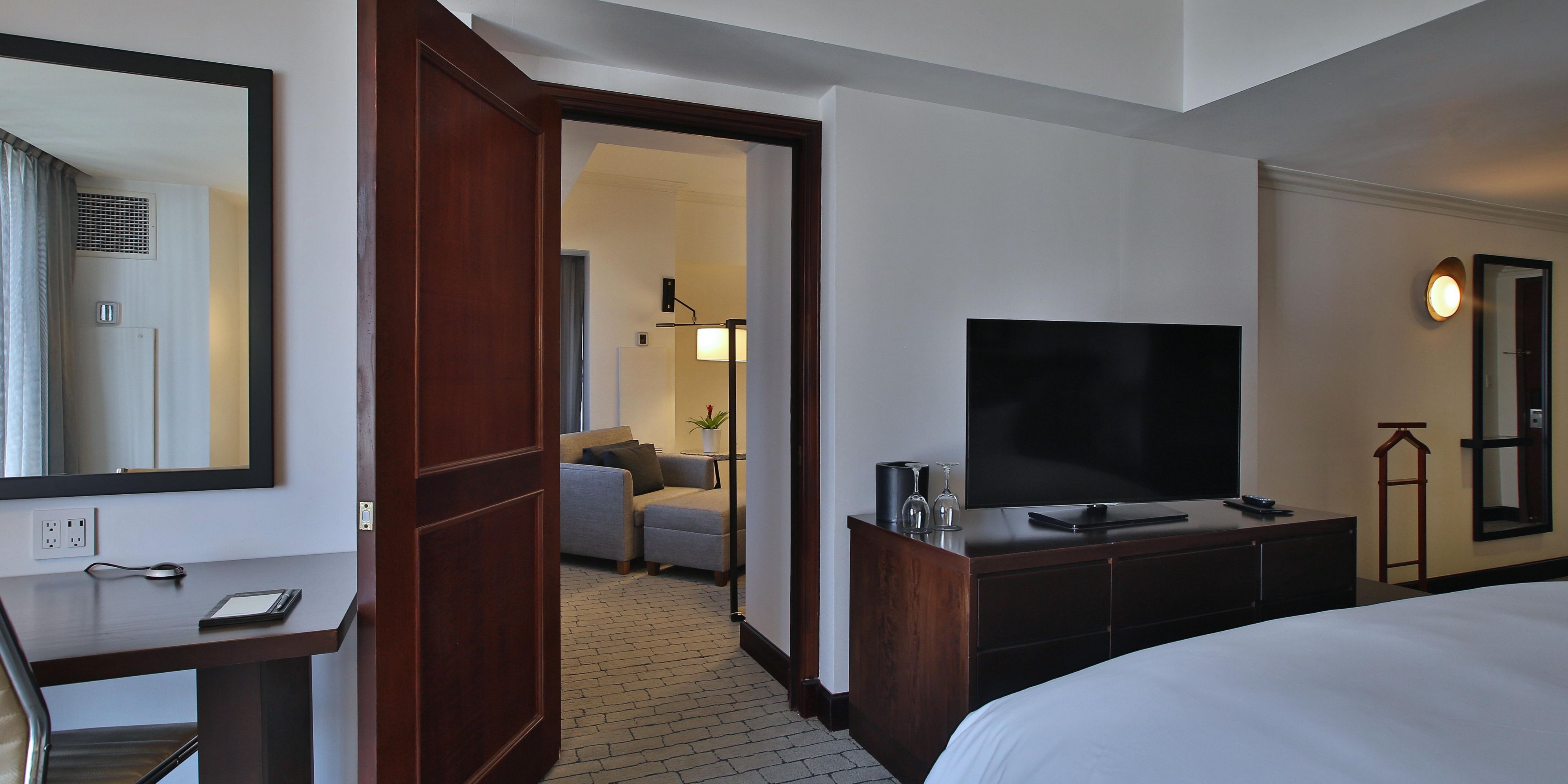 Relax in a Junior Suite guest room equipped with top amenities.