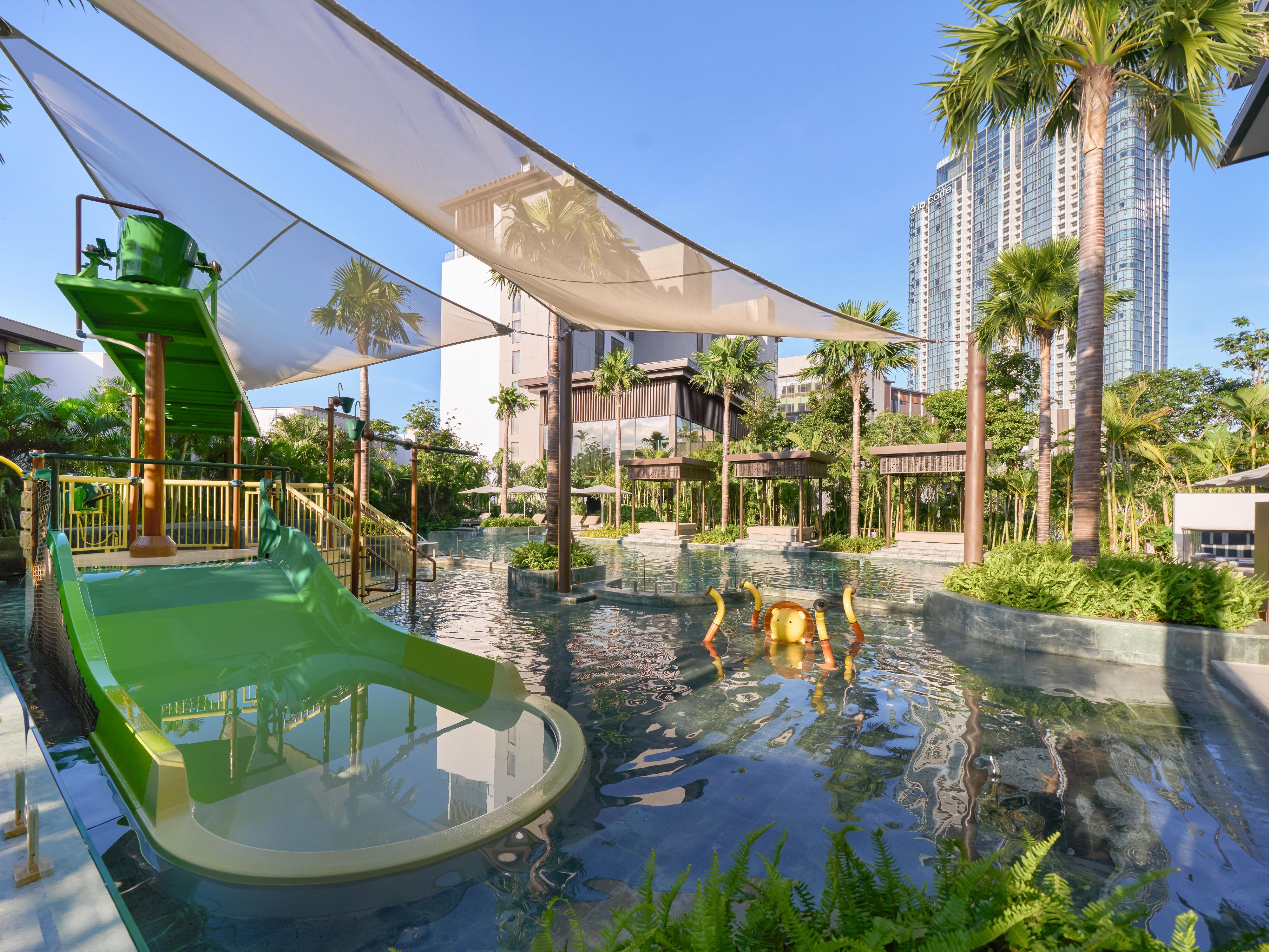Sky Residence Pool with Water Slide​
