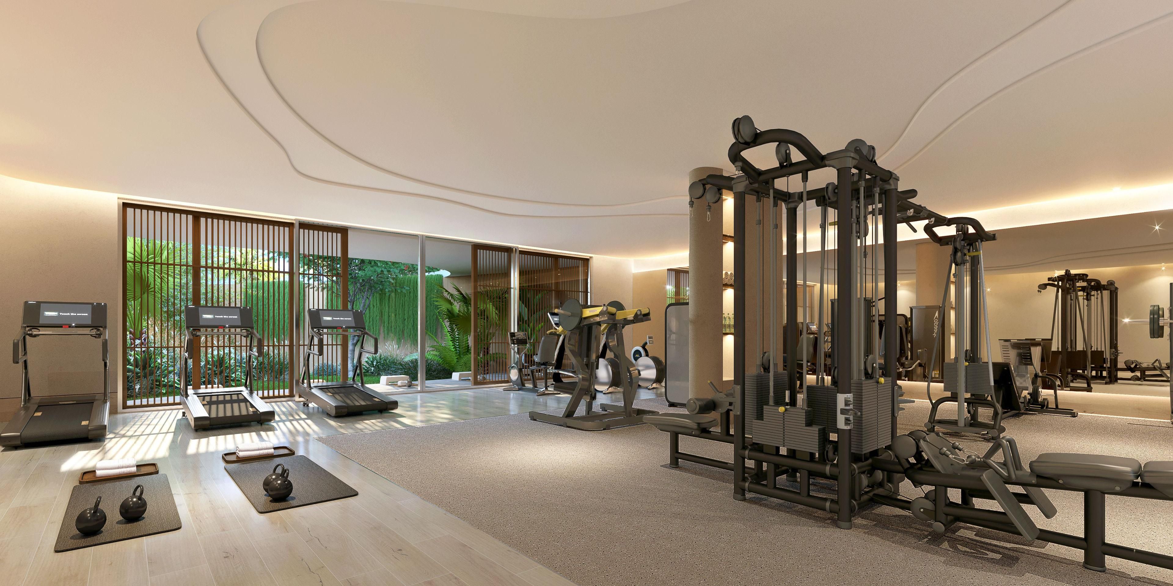 Stay active with state-of-the-art fitness equipment, dynamic lifestyle studios, and open-air Mind & Body sessions, all overlooking magnificent ocean views to inspire your wellness journey..