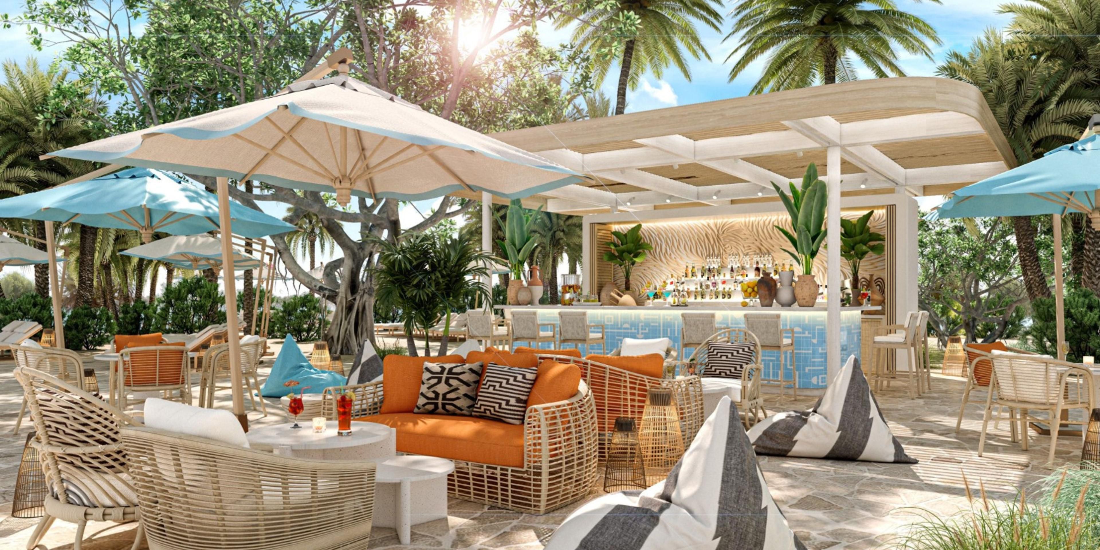 Discover five unique dining venues at InterContinental The Red Sea Resort in the heart of Shura Island: Darein's bold Levantine Moroccan flavors, Ardo’s fiery South American dishes, Chimes' relaxed Mediterranean bites, Murrma’s specialty coffee & sweets, and The 3O5’s vibrant Latin-Miami vibe.