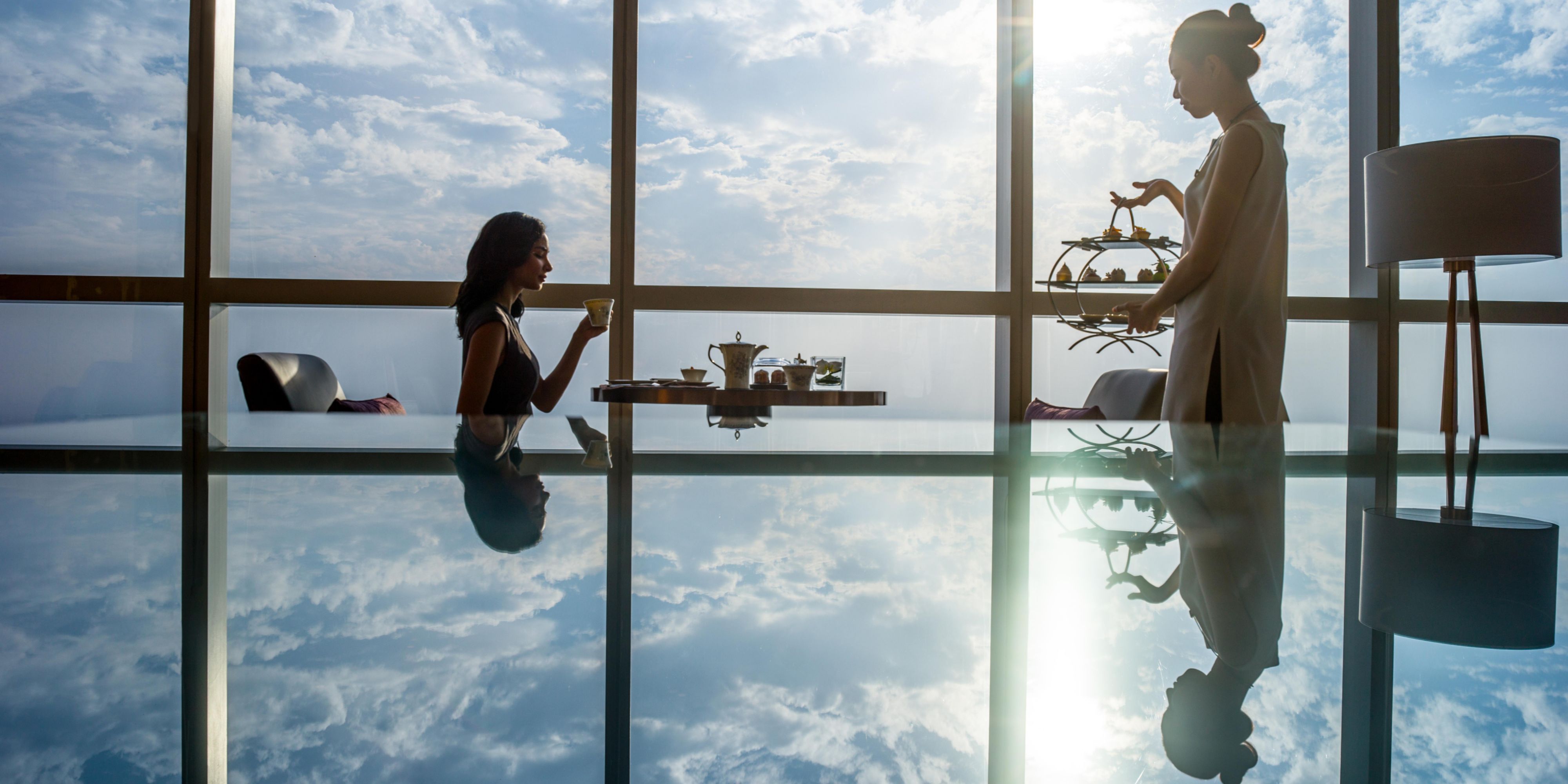 Discover elevated hospitality, thoughtfully personalised services and an inspiring culinary journey throughout the day at our exclusive Club InterContinental Lounge on the 71st floor, the largest in Southeast Asia. Lounge access is reserved for guests booking Club InterContinental rooms, suites, and InterContinental Royal Ambassadors.