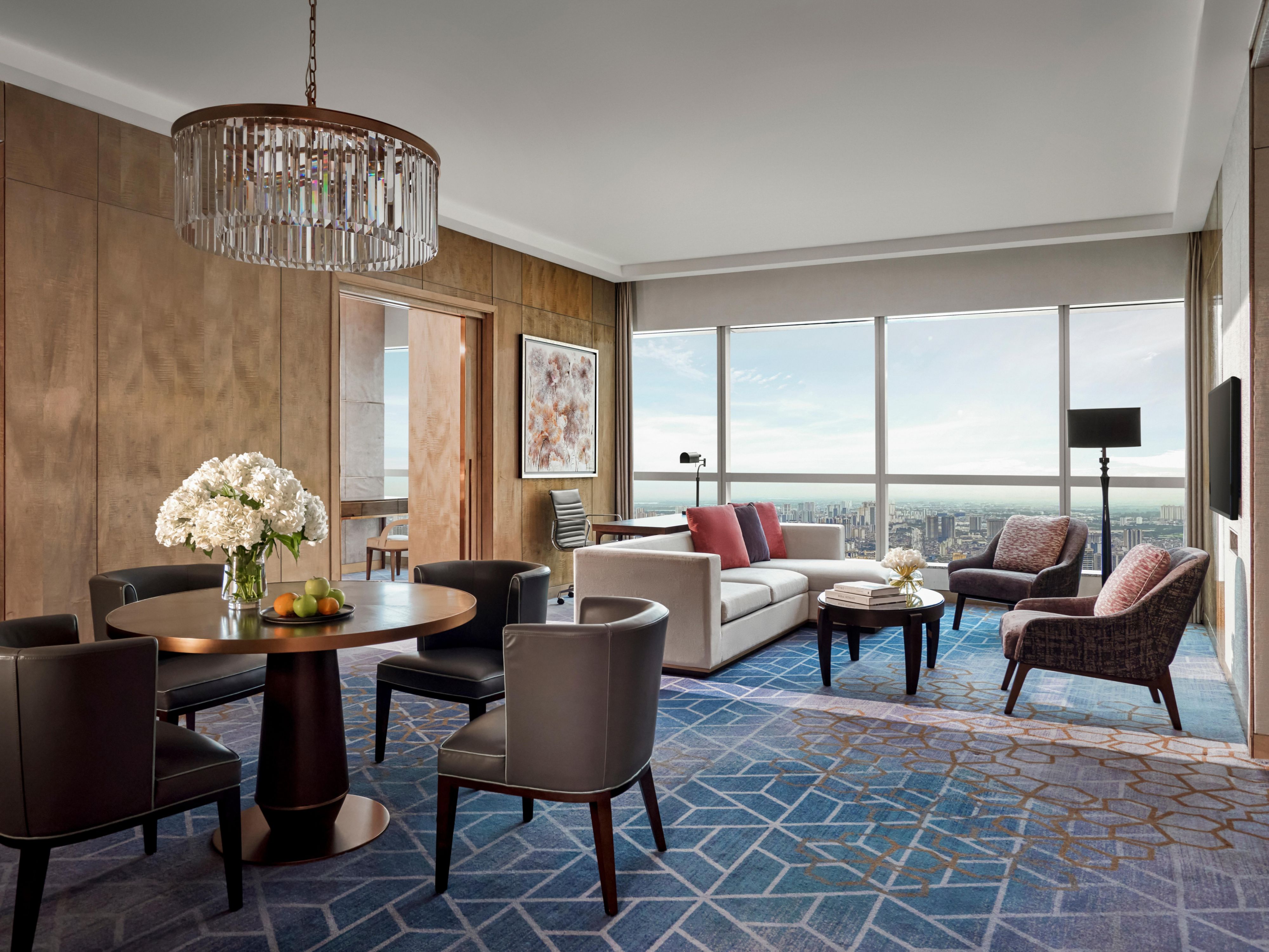 Sophistication takes center stage in the Ambassador Suite