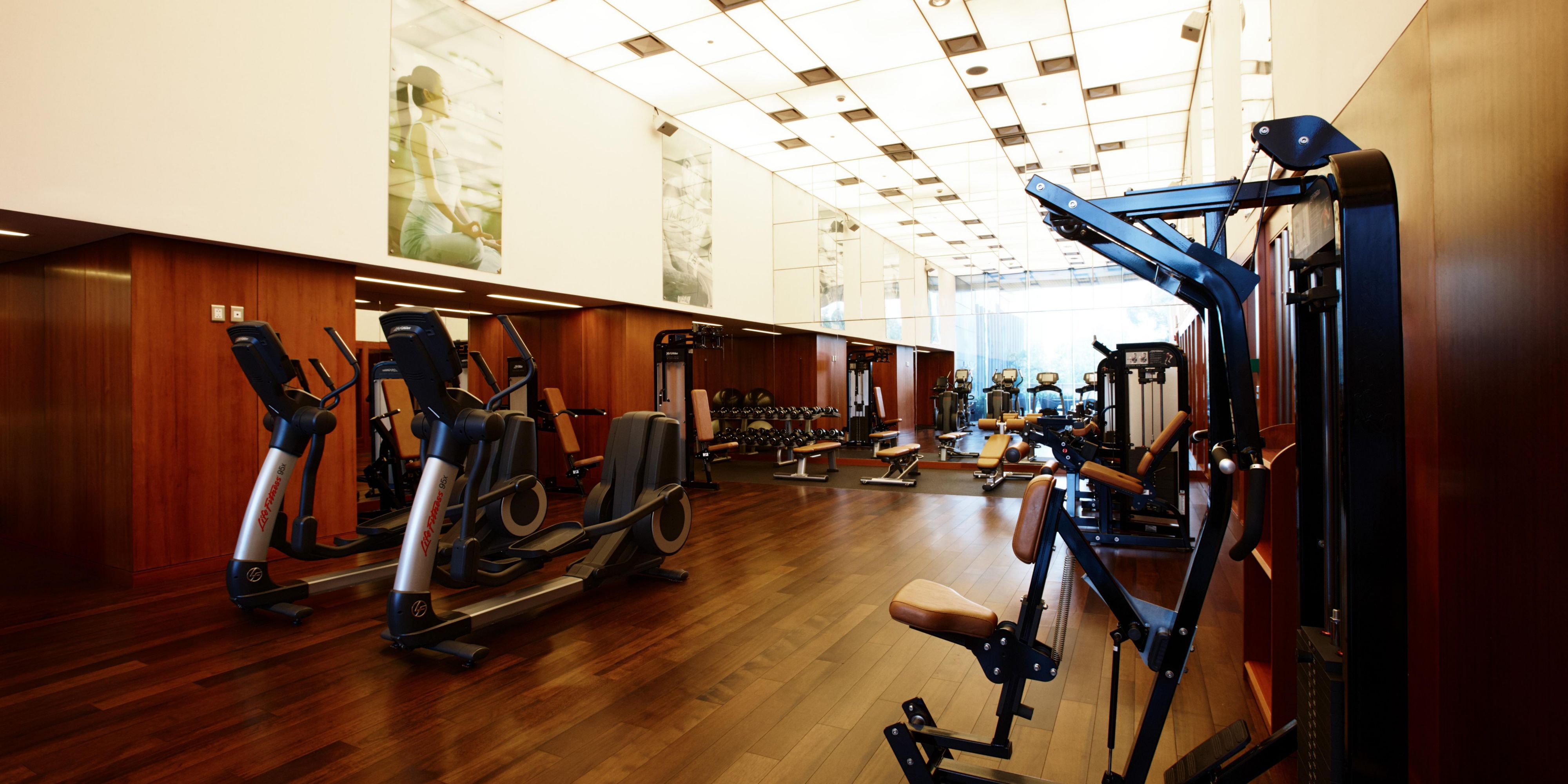 Whether you need a quick workout, or simply can't miss your daily wellness routine, our Fitness Centre is here for you 24-hours a day with the latest fitness equipment and modern media solutions.