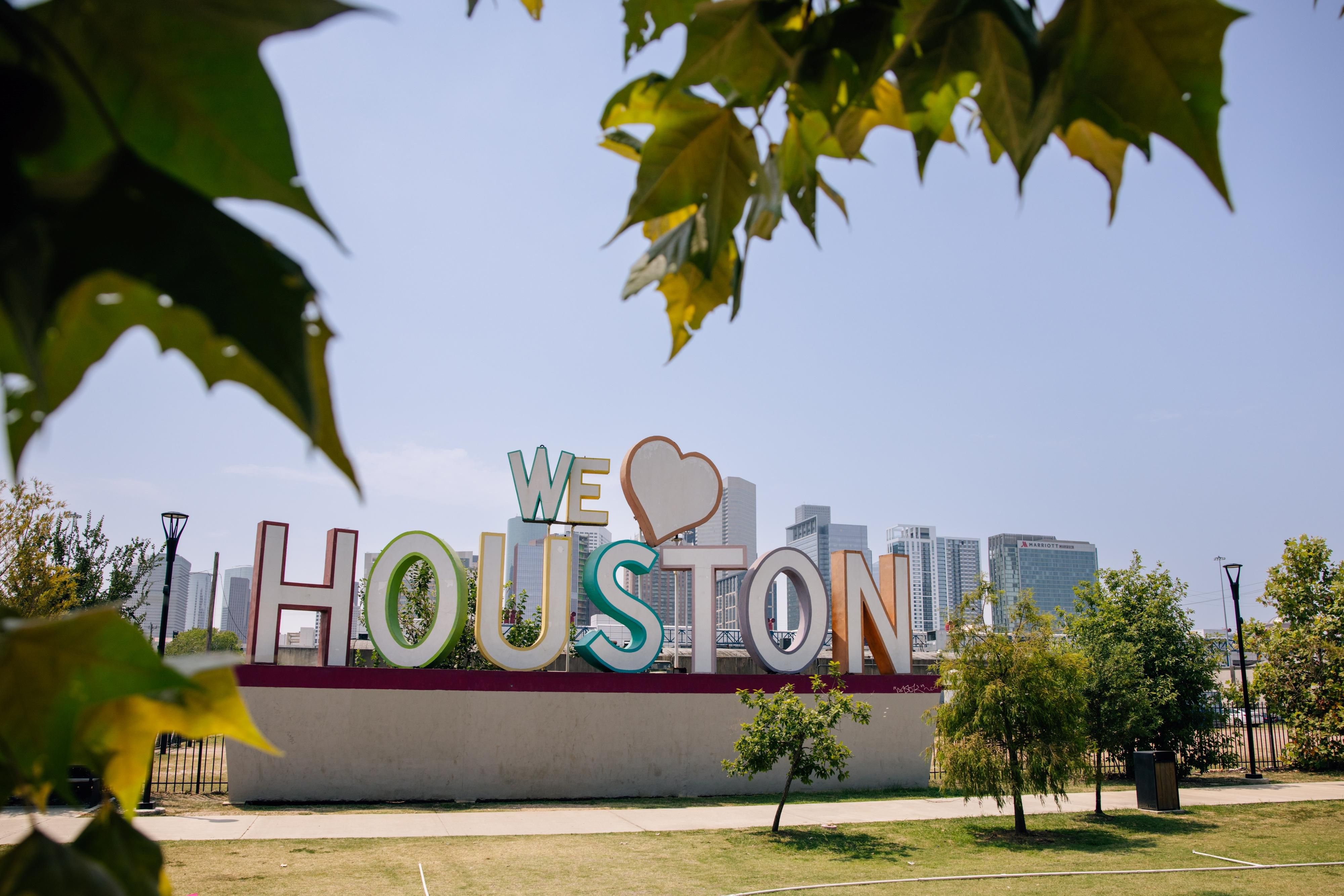 I Love Houston sign 