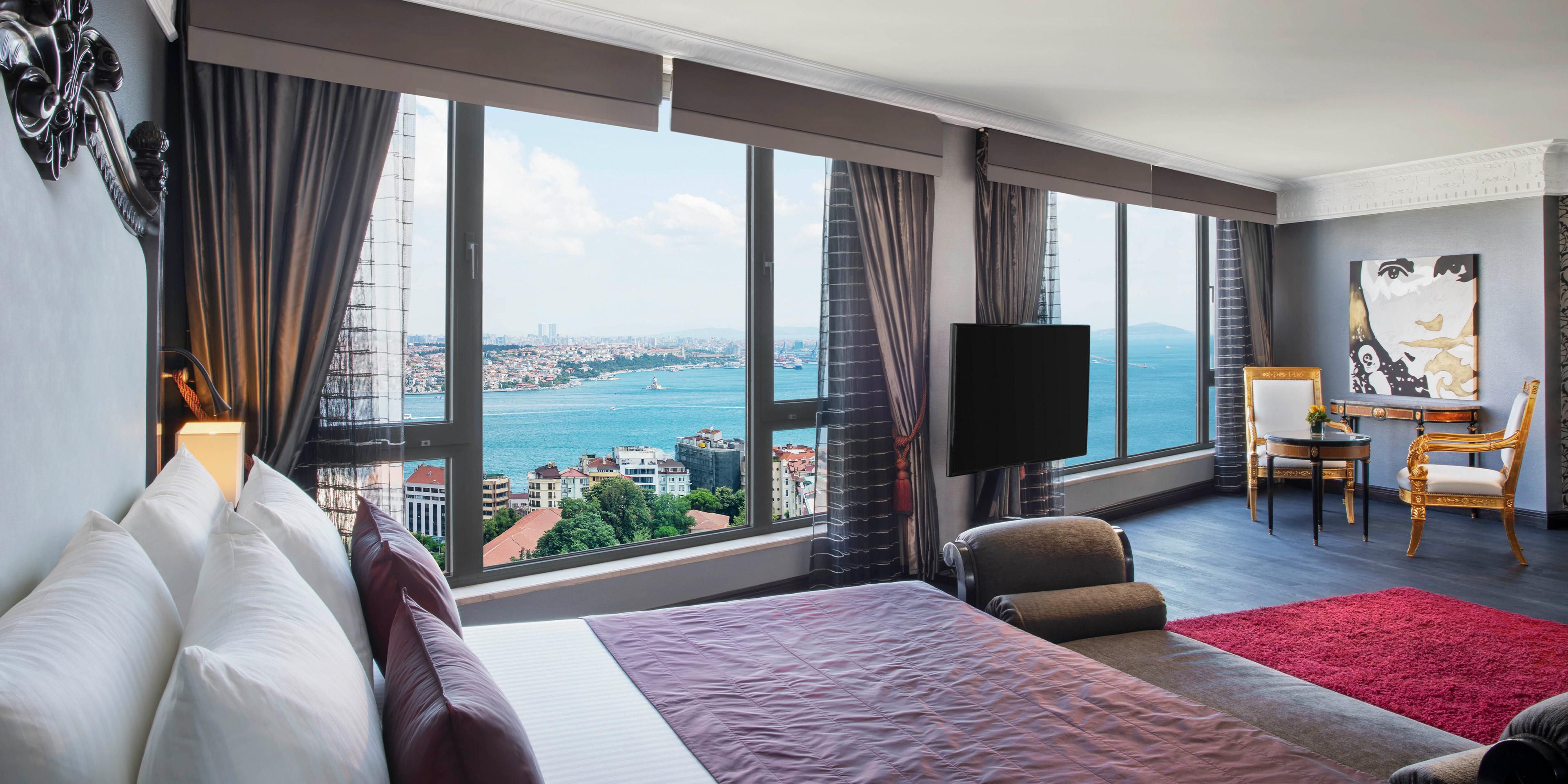 Experience unique design and luxury in our Concept Suite room