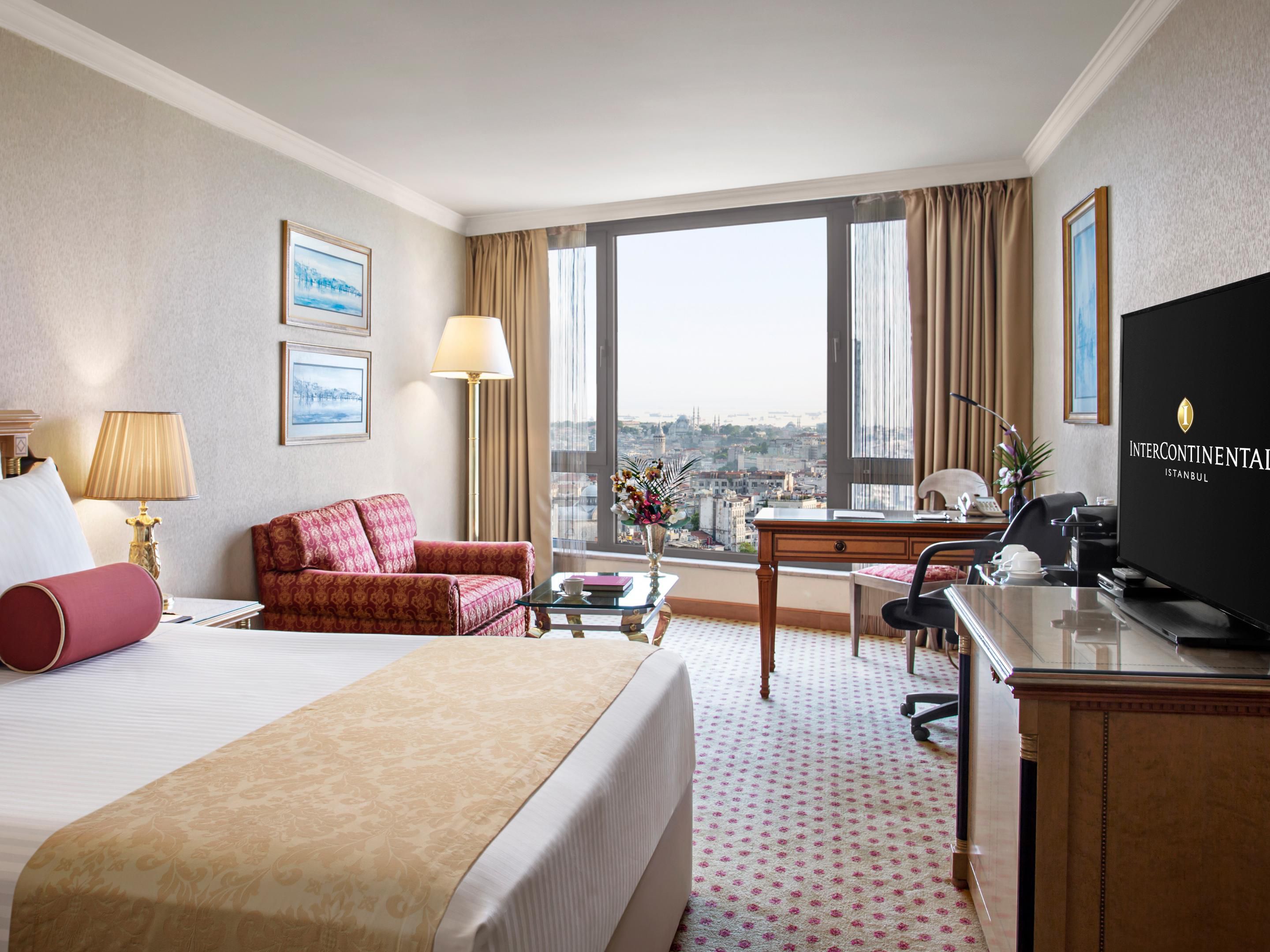 InterContinental Istanbul Premium Room with Taksim and Park view 