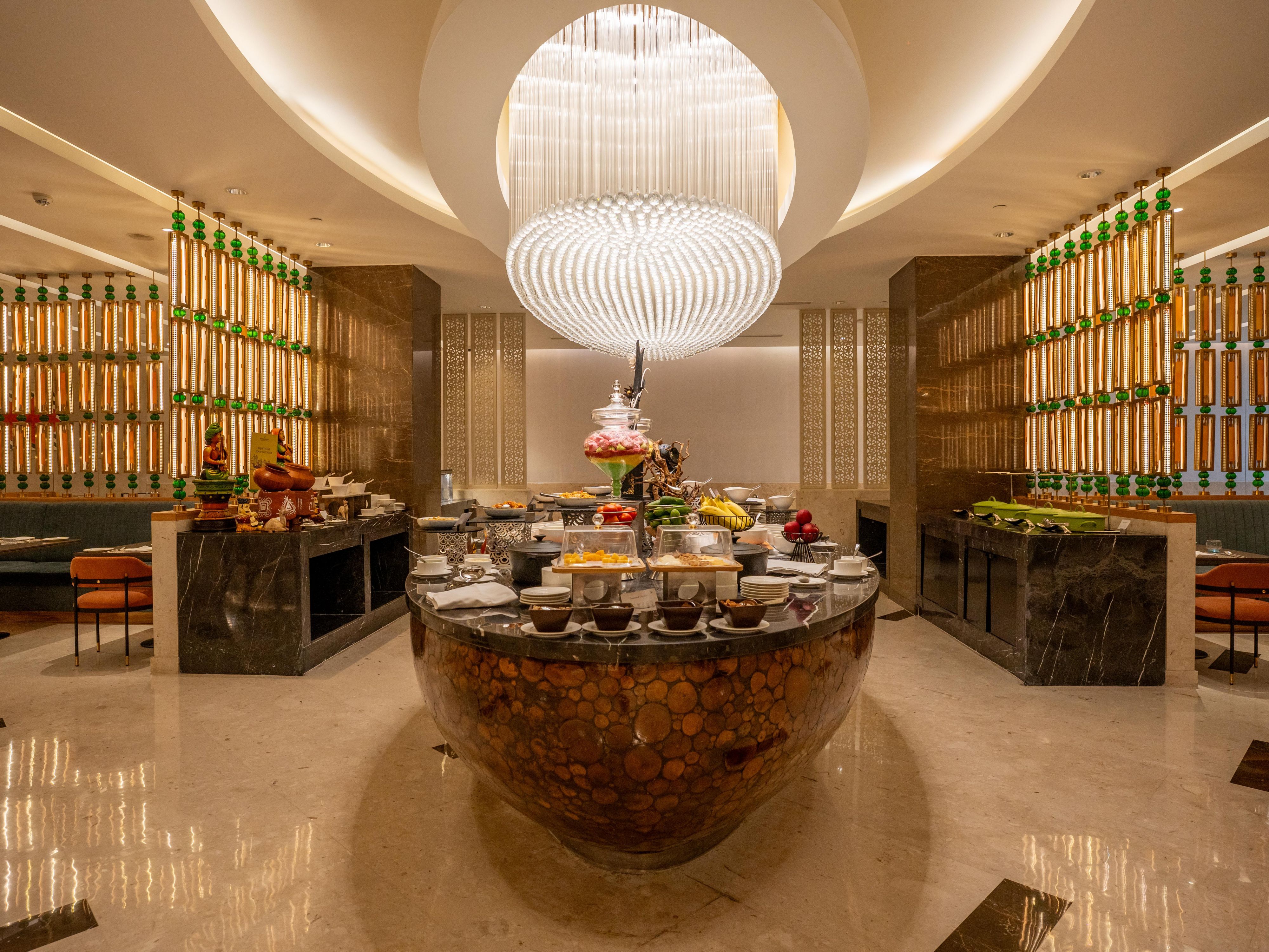 Crafted global cuisine, served with InterContinental finesse.