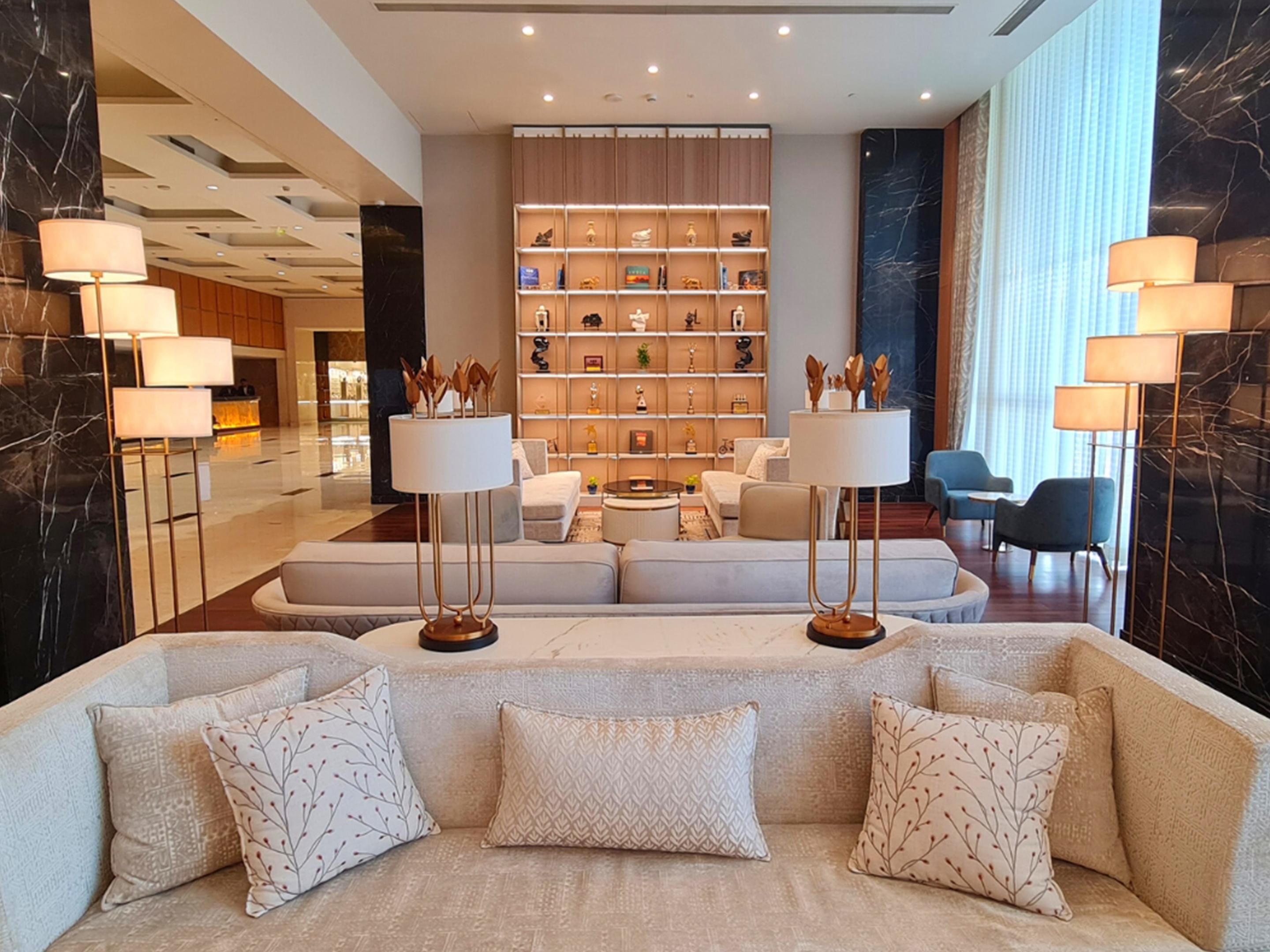 The Lounge is the ideal backdrop for relaxed conversations