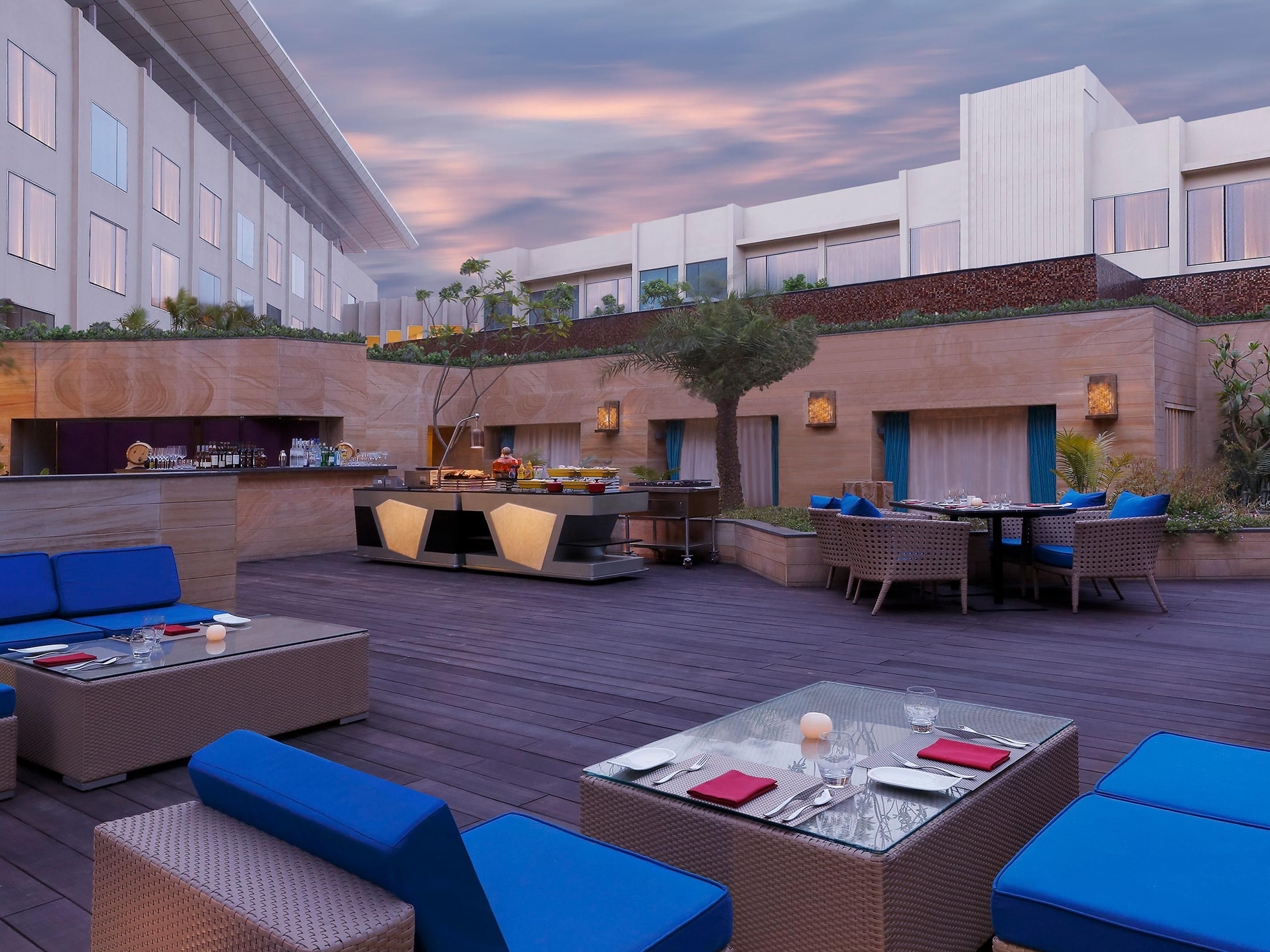 Relish gourmet BBQ at AIRE SkyBar & Grills