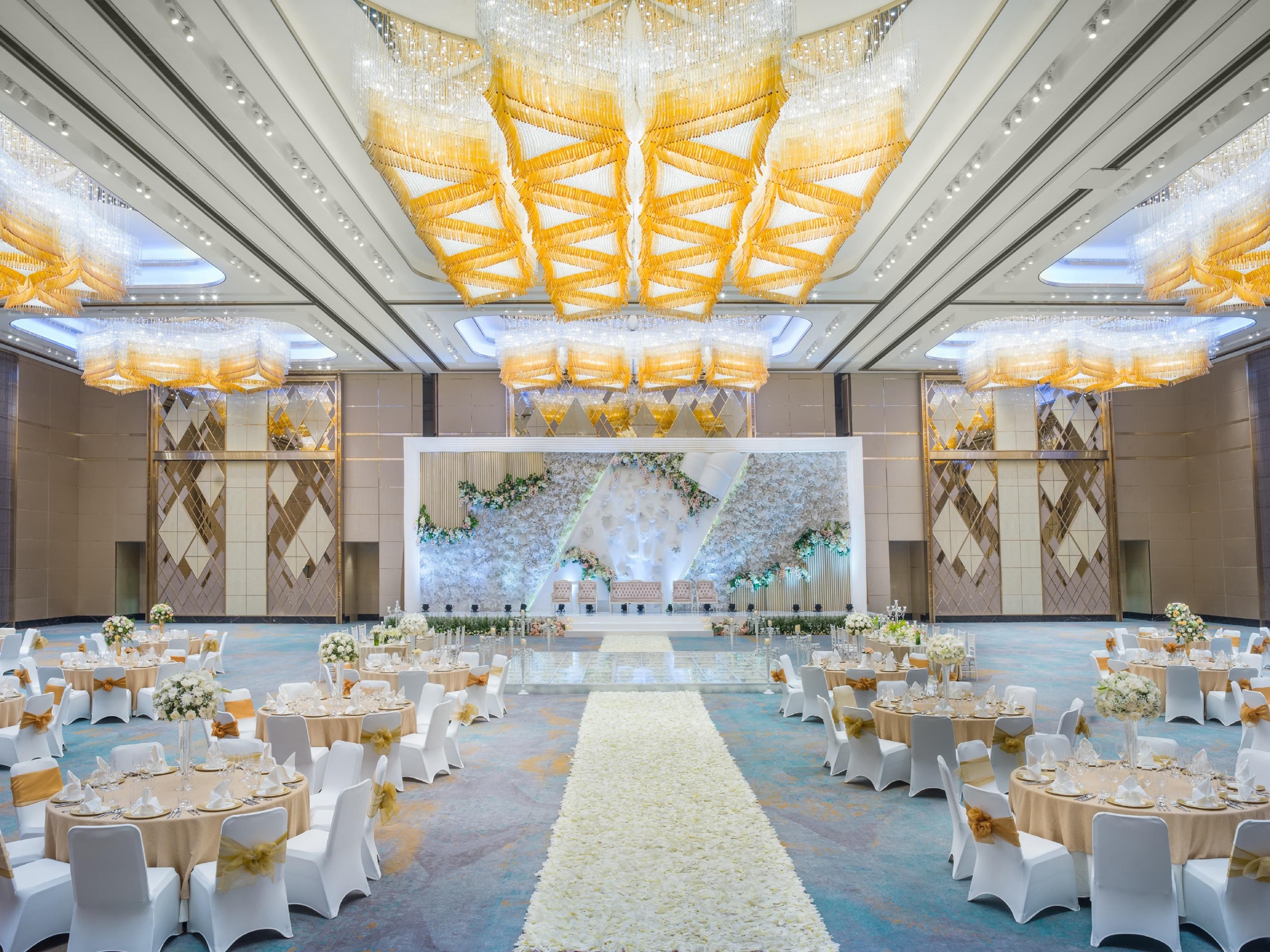 Grand Ballroom - Wedding Setup