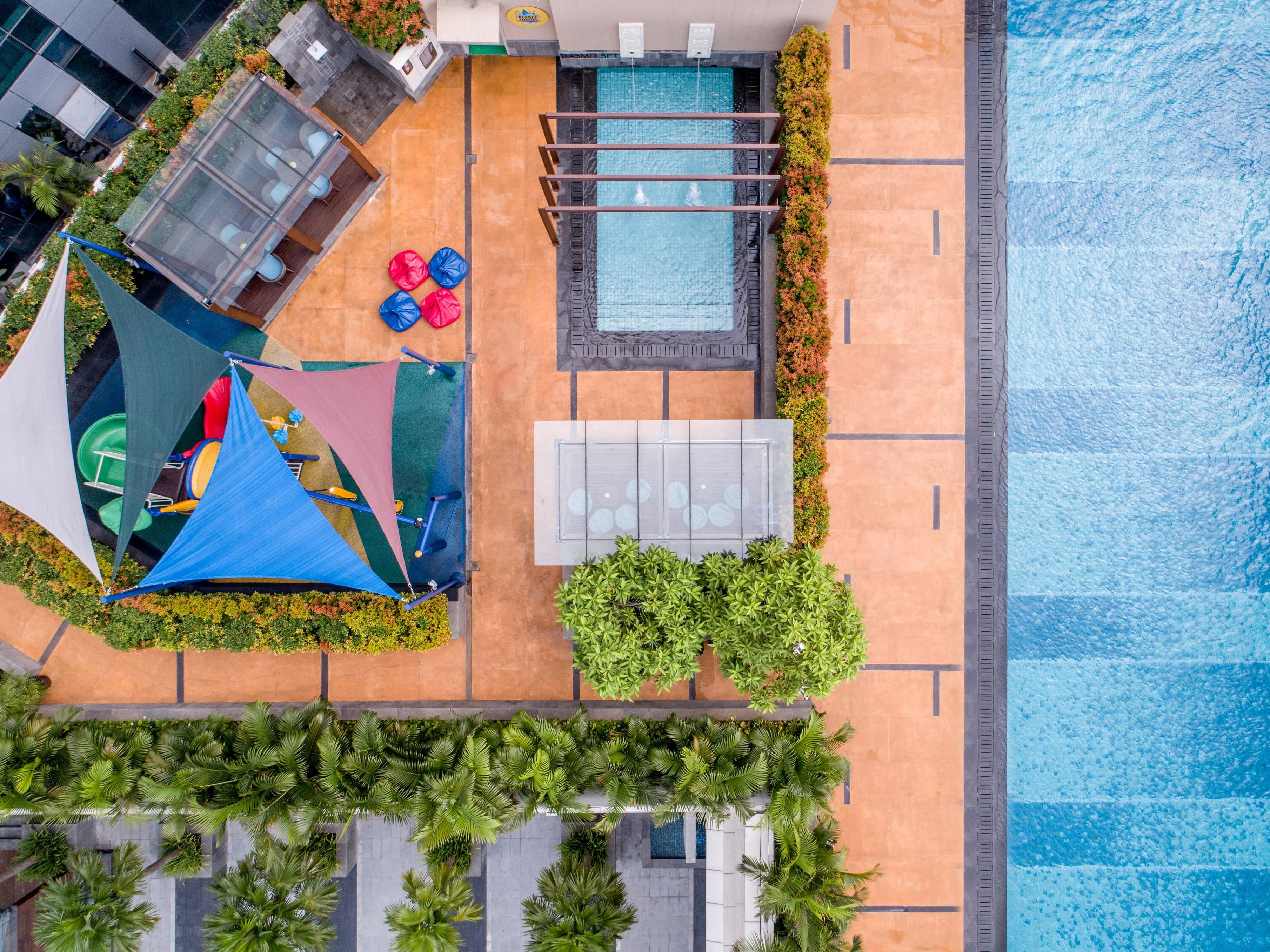 Outdoor Swimming Pool & Children's Area