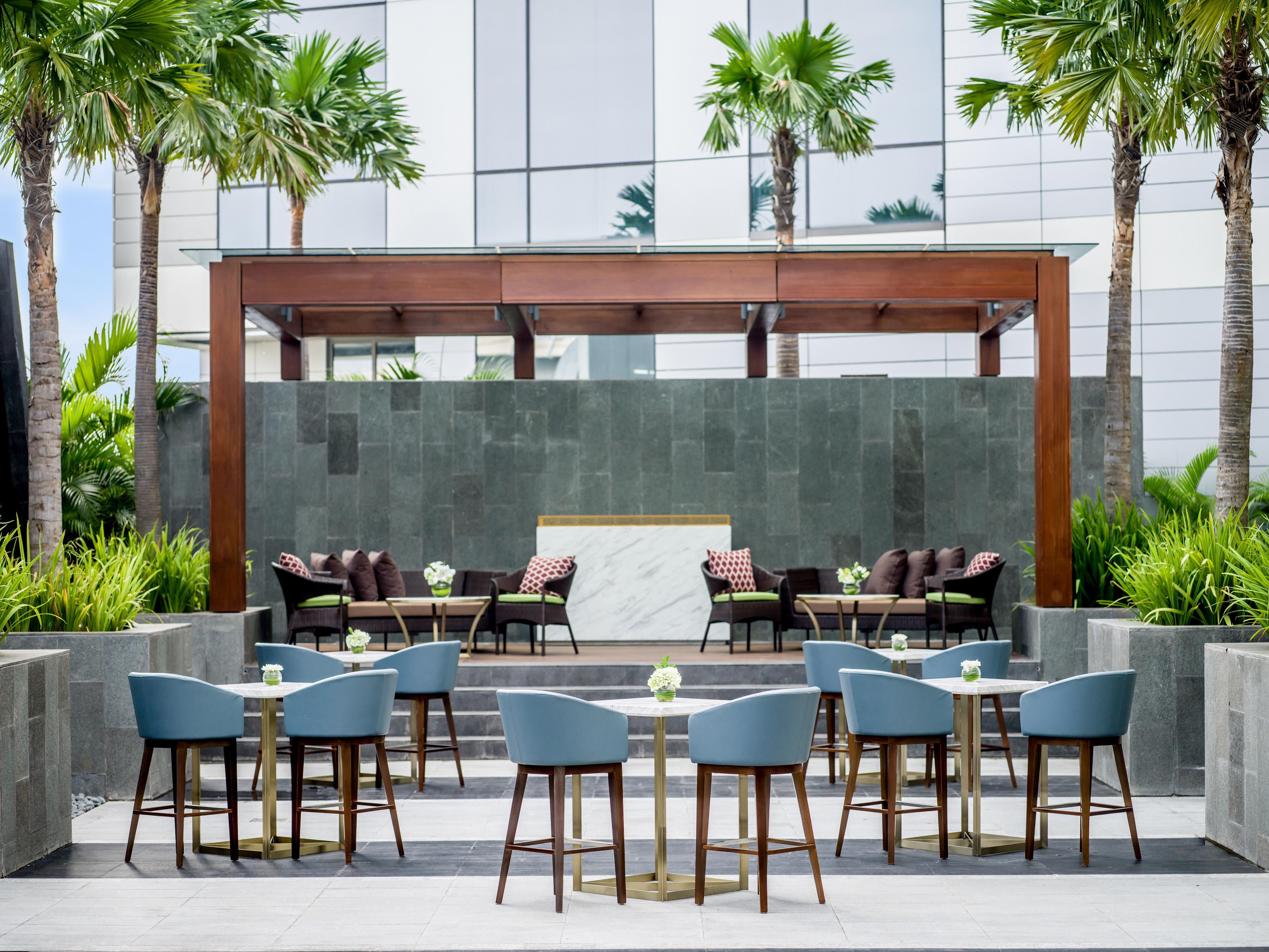 Grand Ballroom Terrace - An Ideal Venue for Outdoor Reception