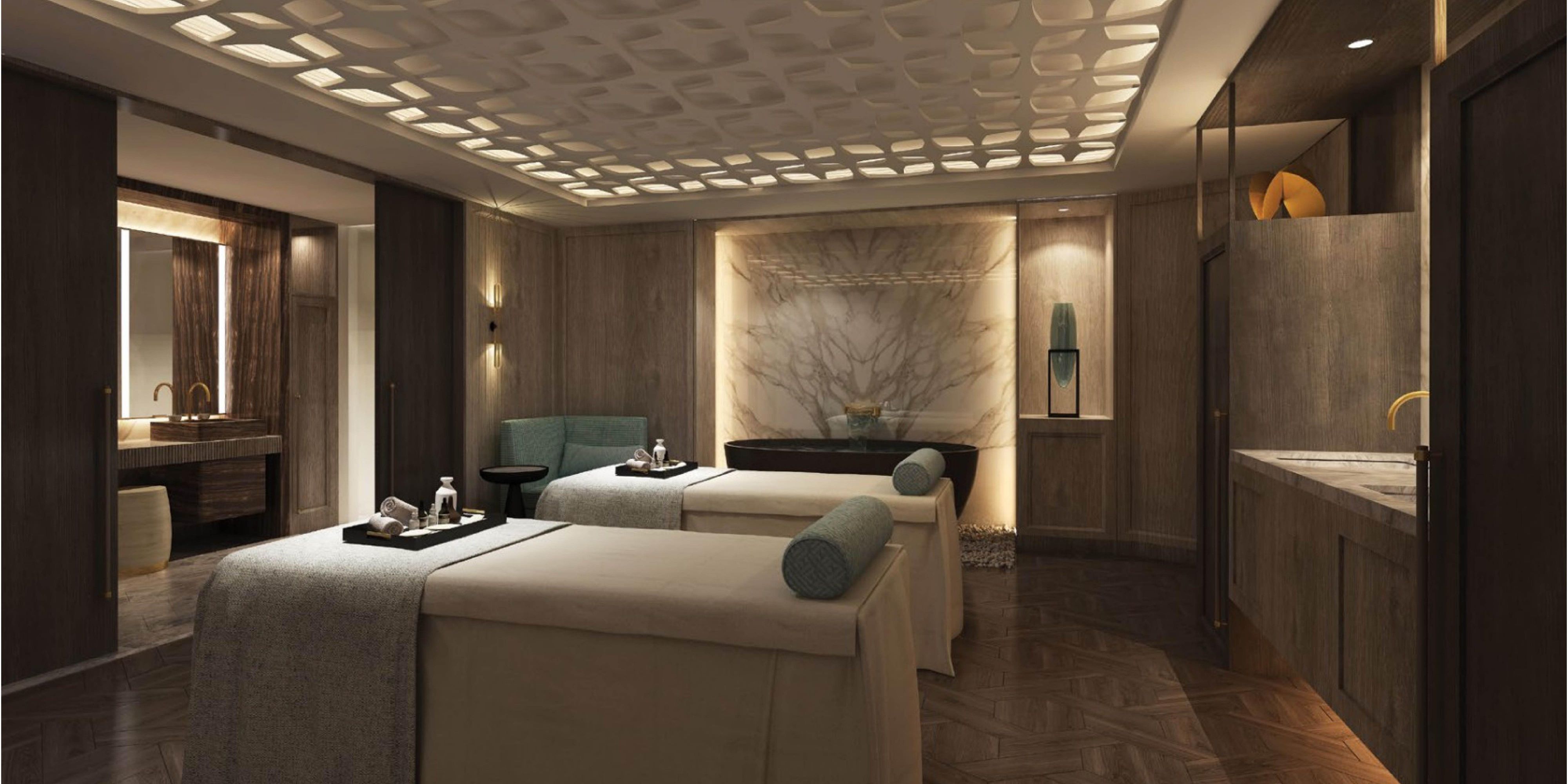 Immerse yourself in wellness at UMAE’ Spa with exclusive therapies and private rooms. Stay energized at our Technogym fitness center and relax in the sophisticated indoor pool