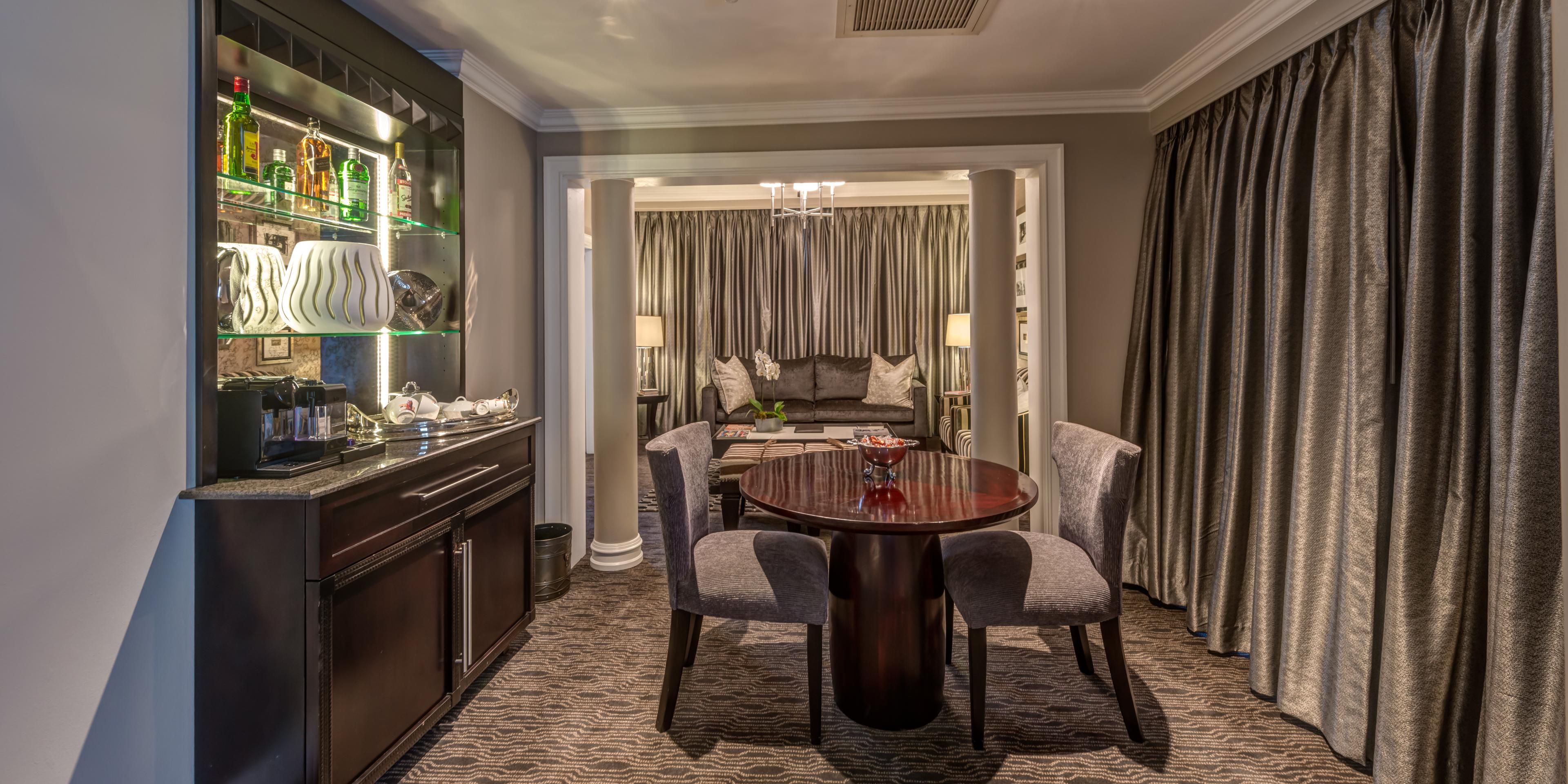 Presidential Suite Dining area