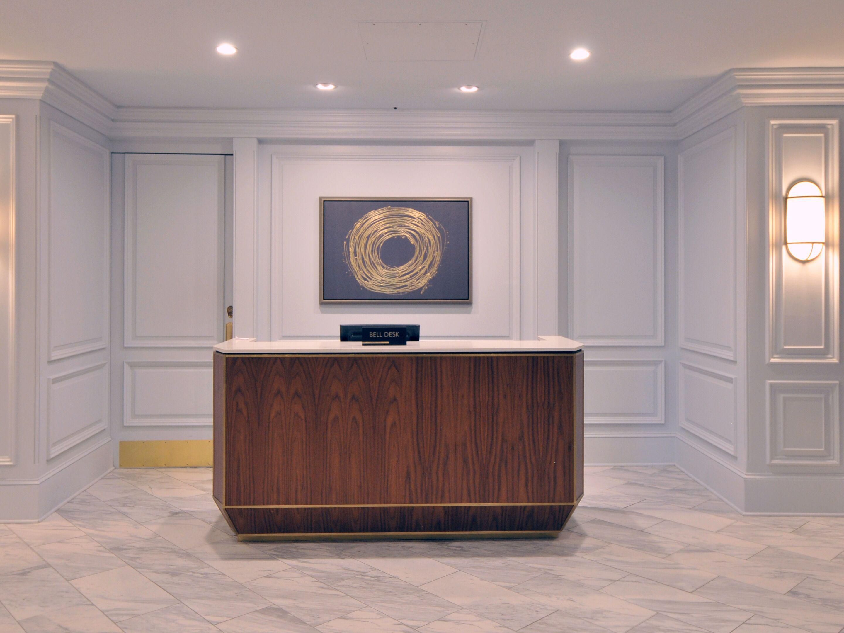 Lobby Bell Stand at our Kansas City luxury hotel at The Plaza