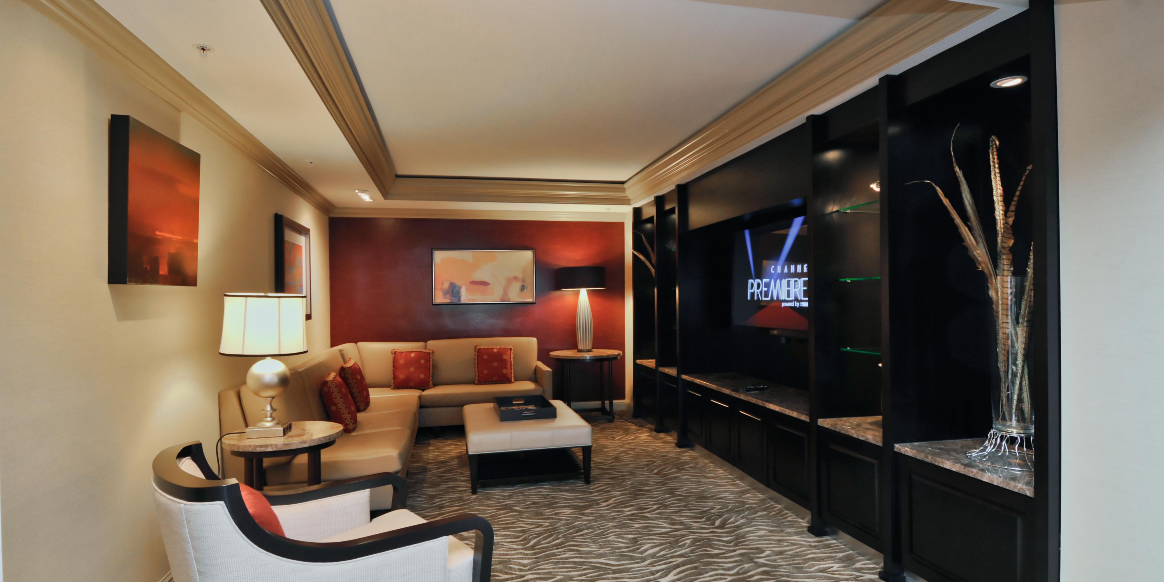 Featuring your own private media room