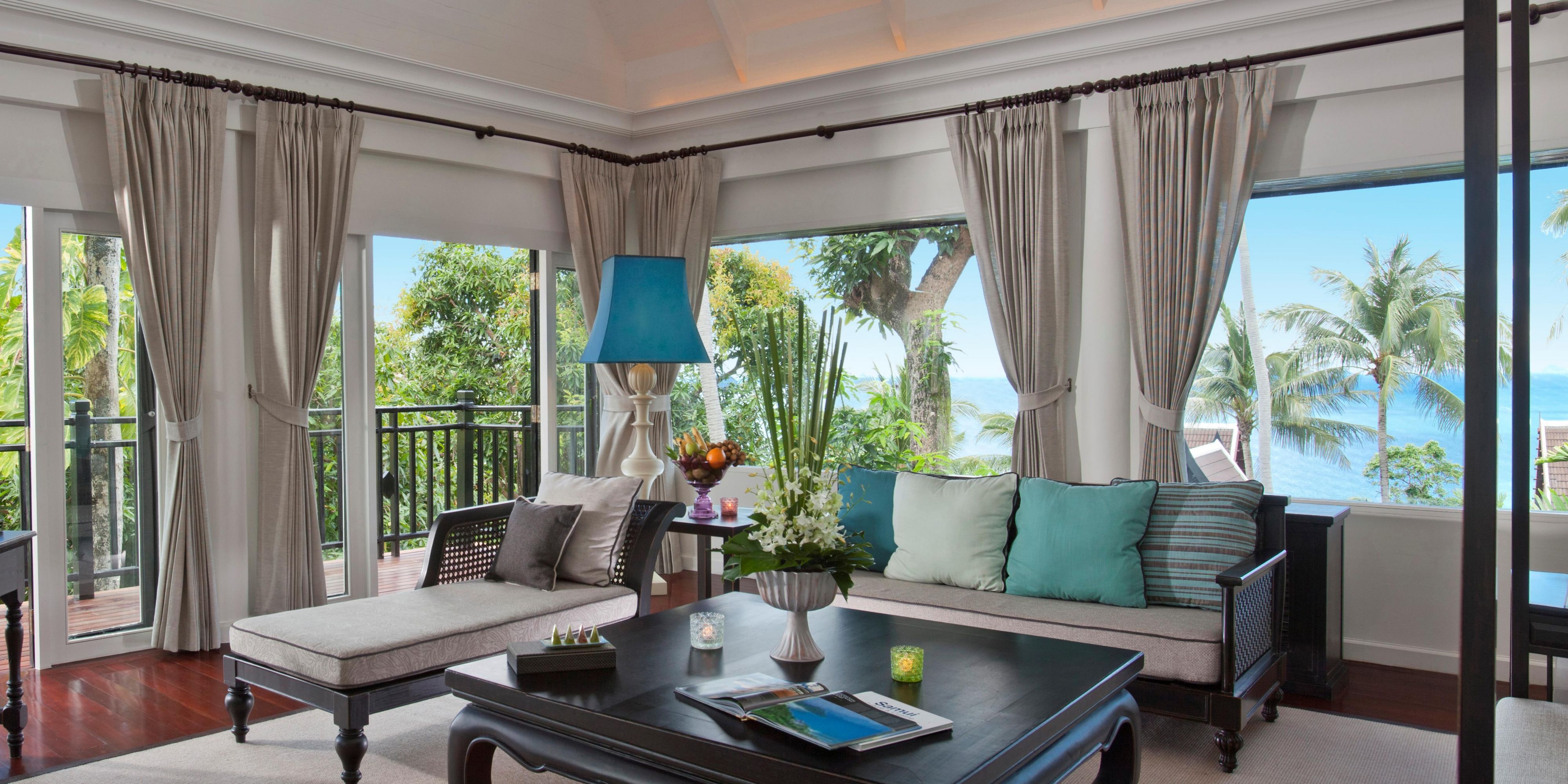 Club Presidential Three Bedroom Pool Villa is for family getaway.