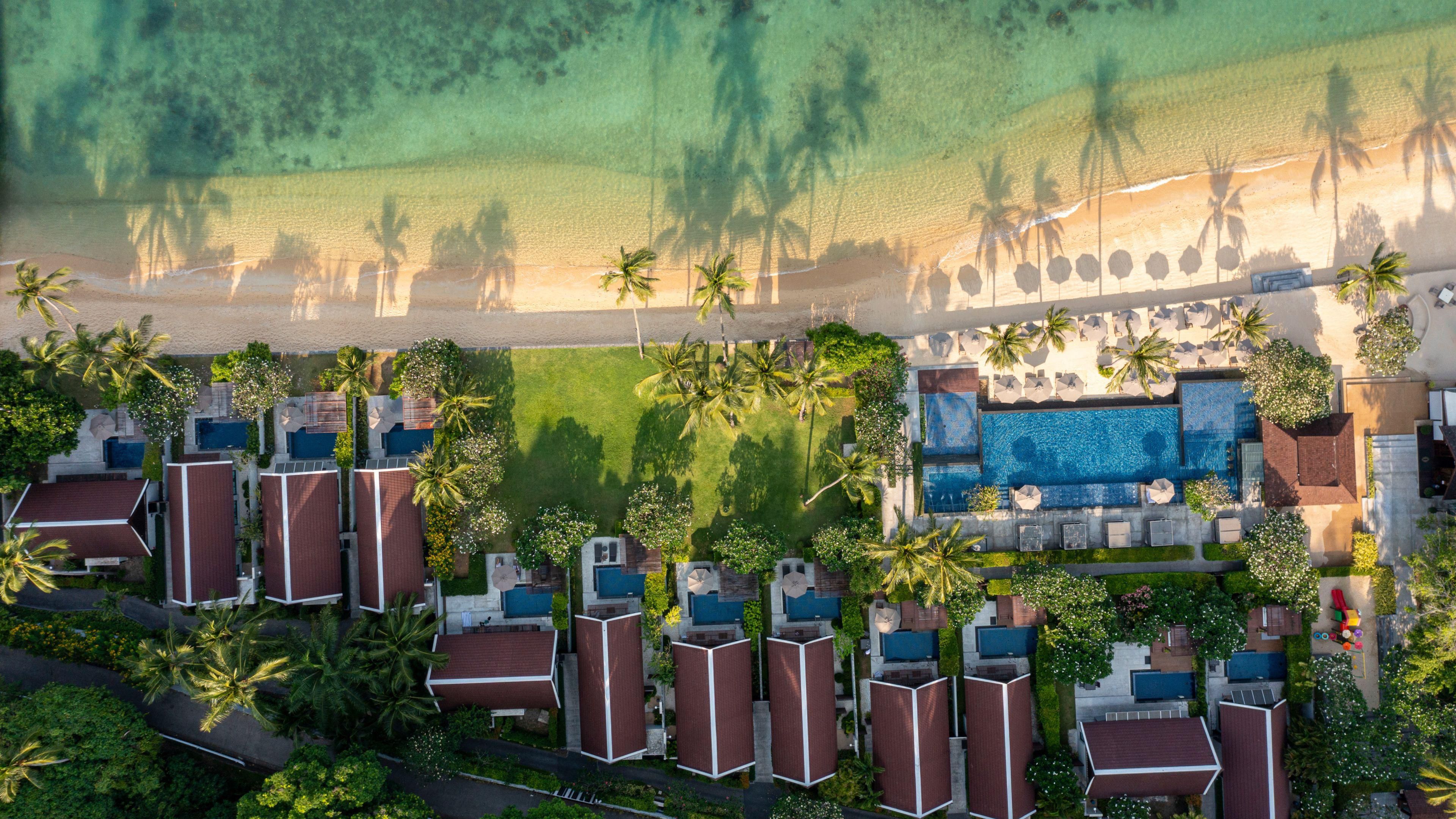 Veduta aerea dell'InterContinenal Koh Samui
