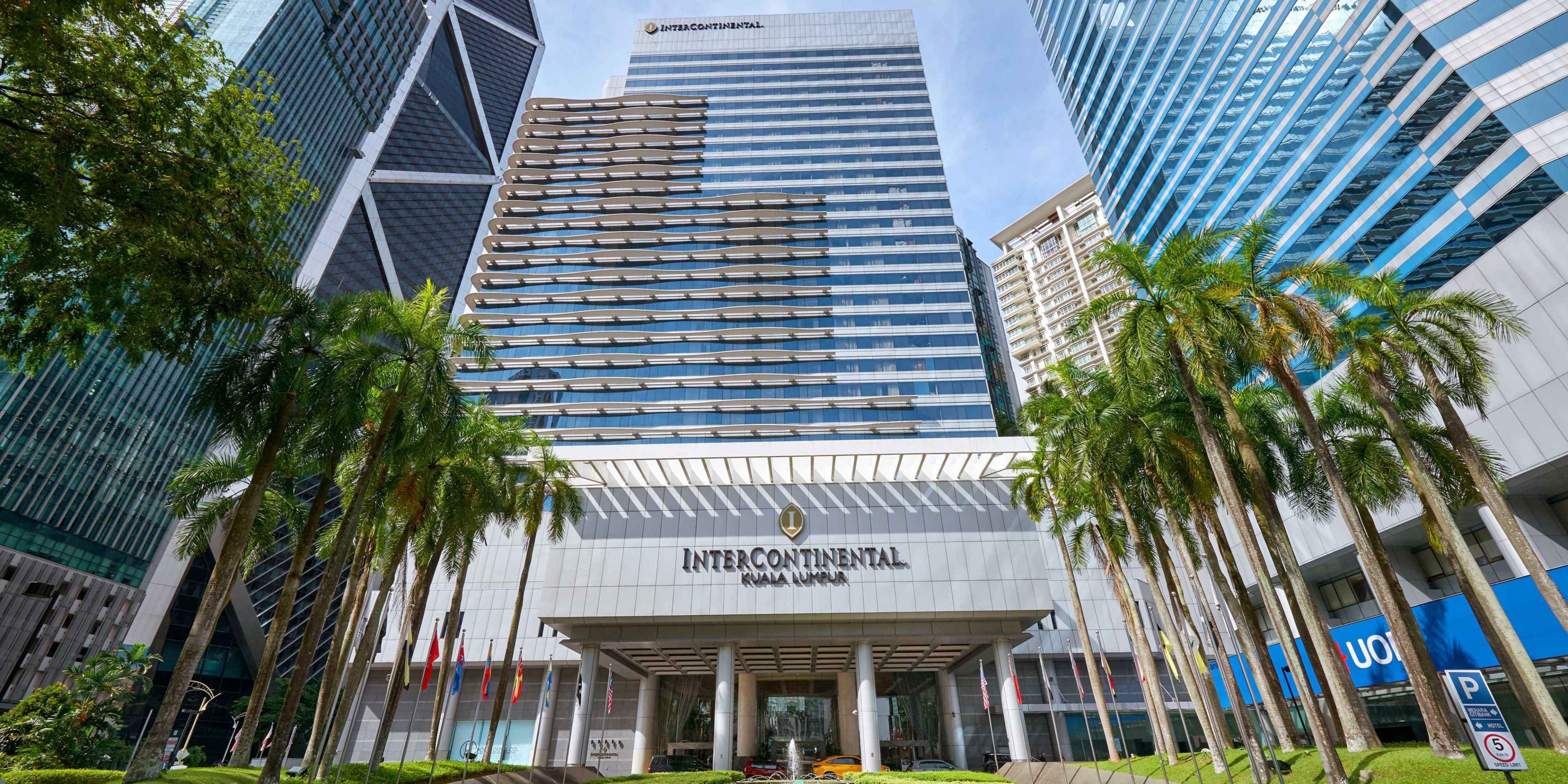 InterContinental Kuala Lumpur is expanding its commitment to the highest levels of cleanliness standards through its IHG Clean Promise. Enjoy peace of mind throughout your stay with clean, well-maintained, clutter-free rooms. We have also been awarded with the "Clean & Safe" Malaysia Certification from Bureau Veritas Certification Malaysia.