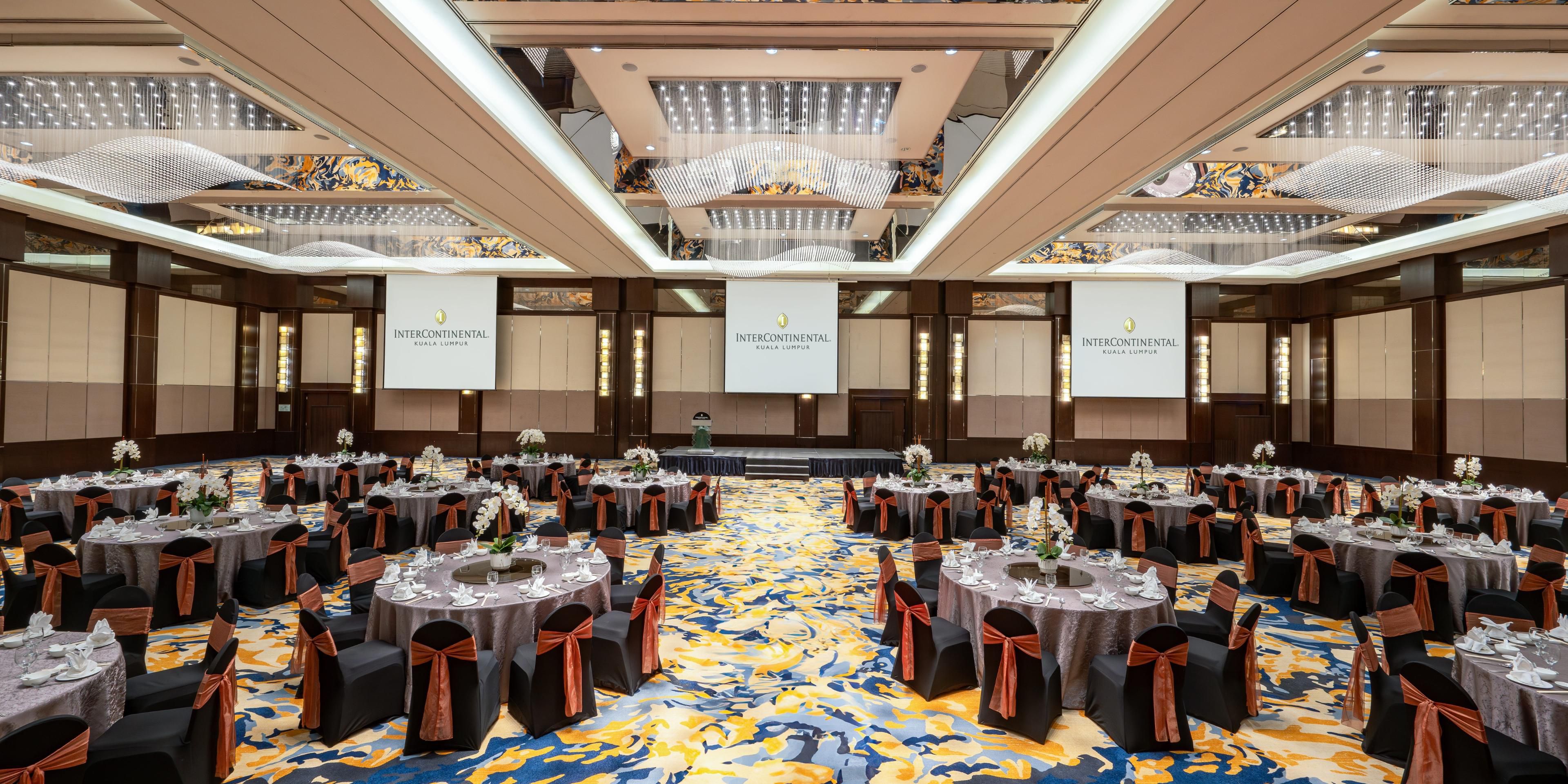 Evolve your event at our hotel, where meetings become moments and retreats turn into rewards. 

Enjoy up to 10% off* meetings and events booked by 31 August 2025, for events until 31 March 2026. Plus, book before 30 June 2025 to earn 3X points with IHG Business Rewards and 2 Bonus Elite Night Credits.*