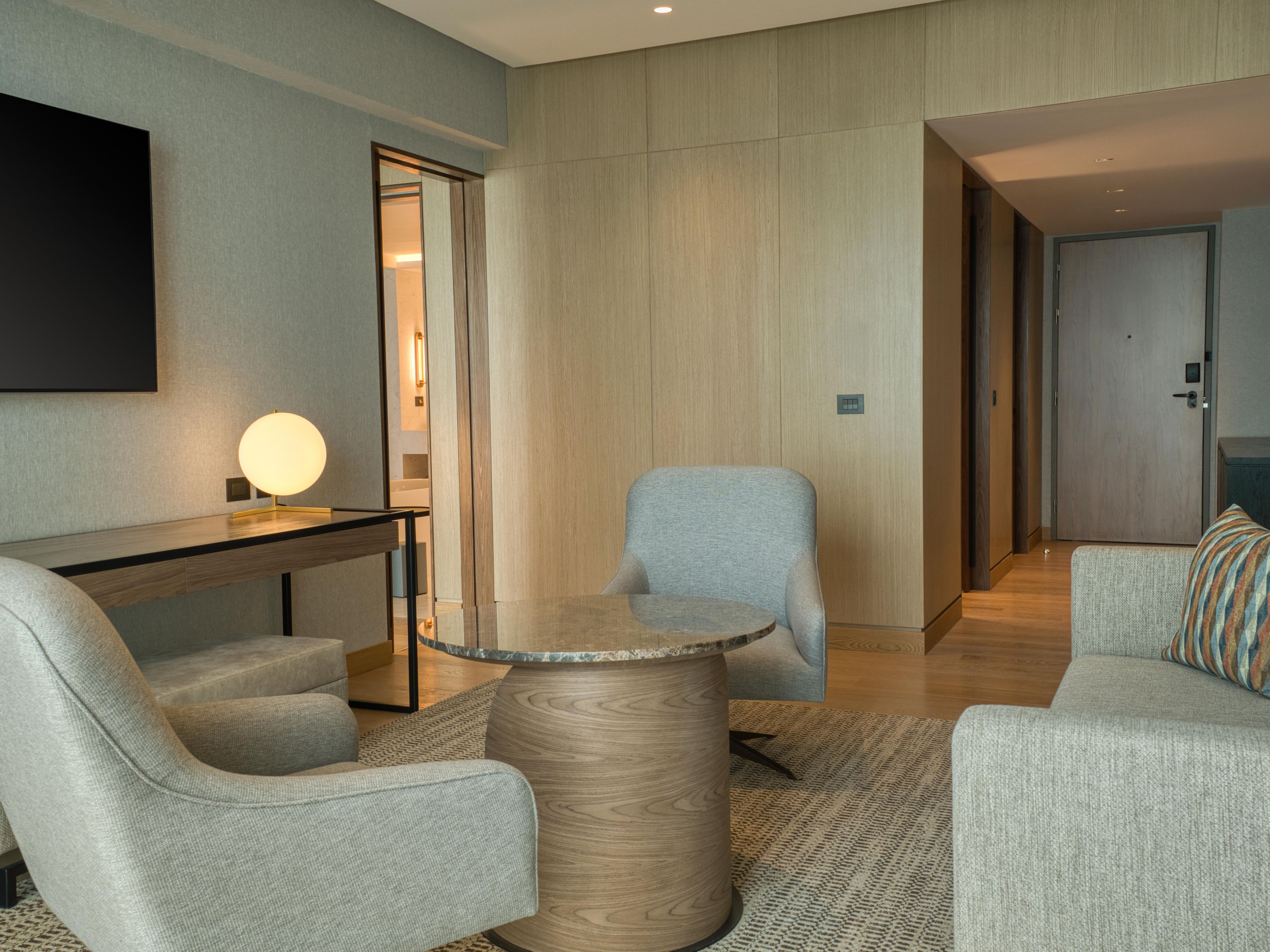 Enjoy the extra space in our executive rooms