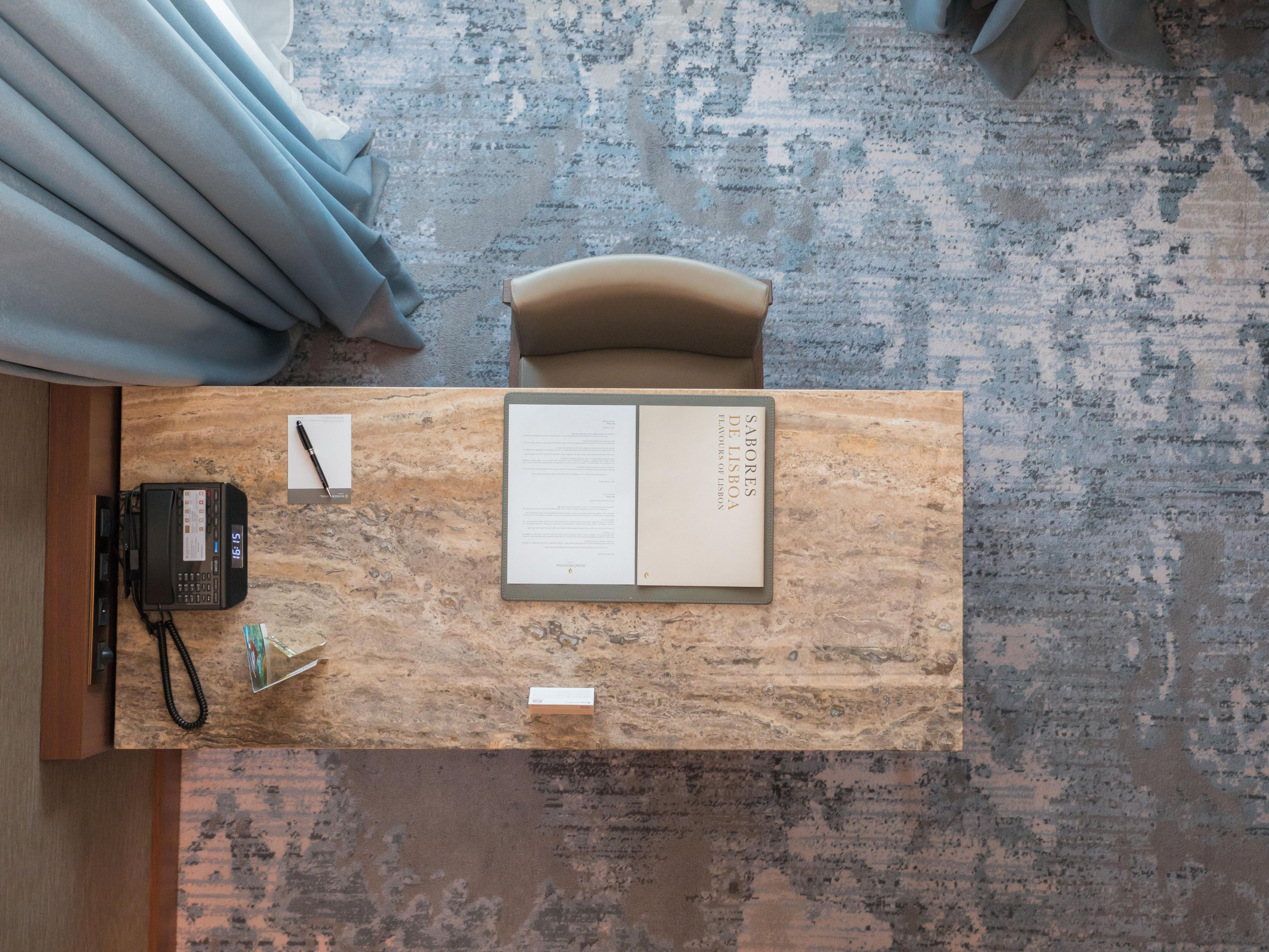 Whether you want to work or relax, our suite attends to your needs