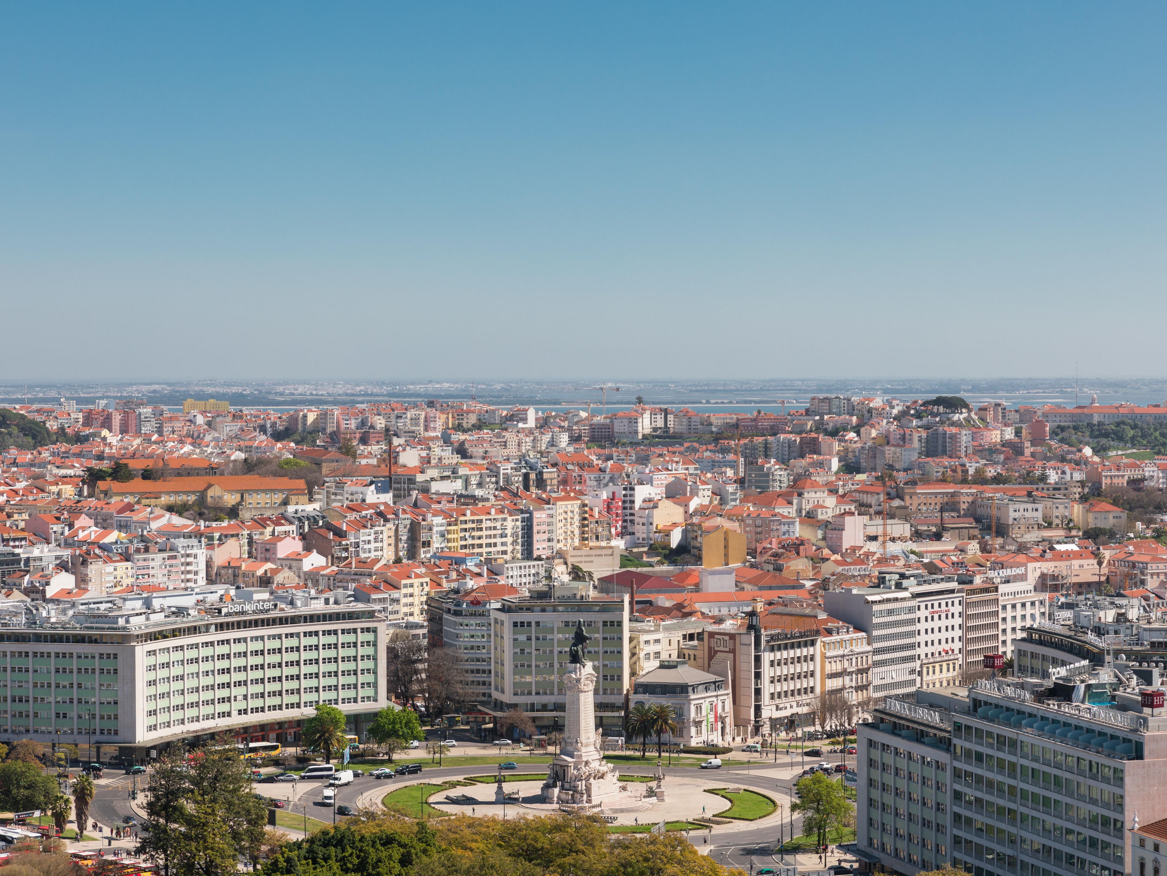 The InterContinental Lisbon boasts unique views over Lisbon