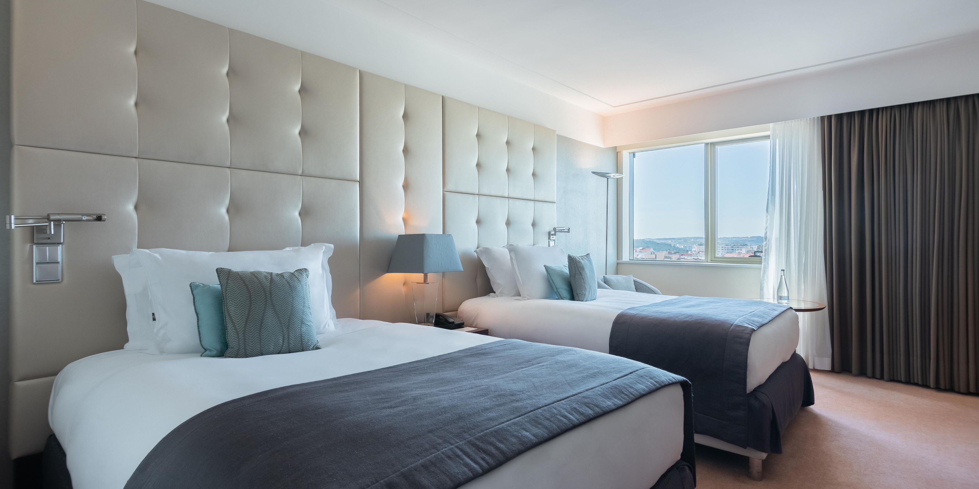 The Panoramic Suite boats incredible views over the city of Lisbon