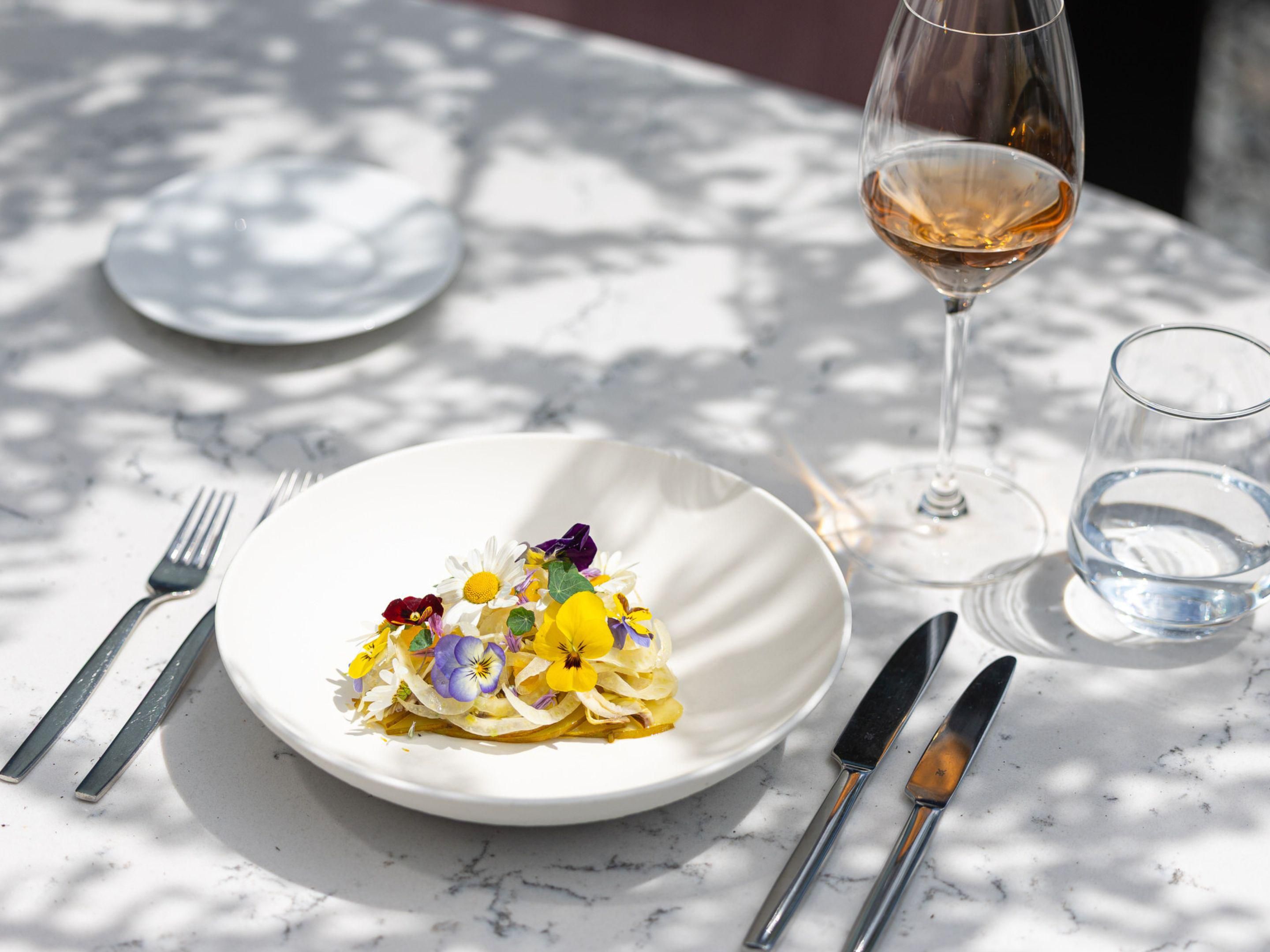 Join us at our B-restaurant on the 20th floor and taste the menu.