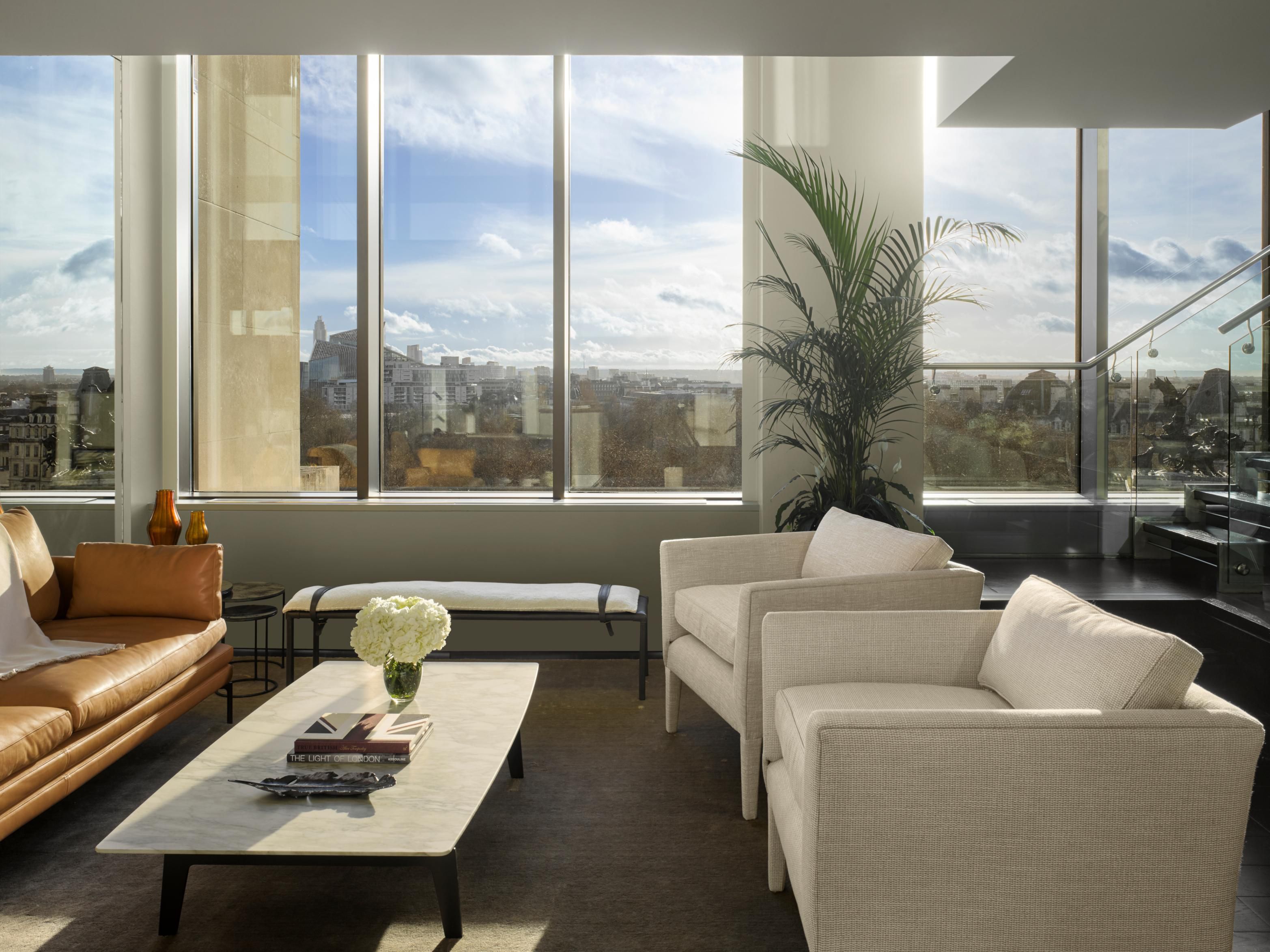 apartment hotel London - lounge area