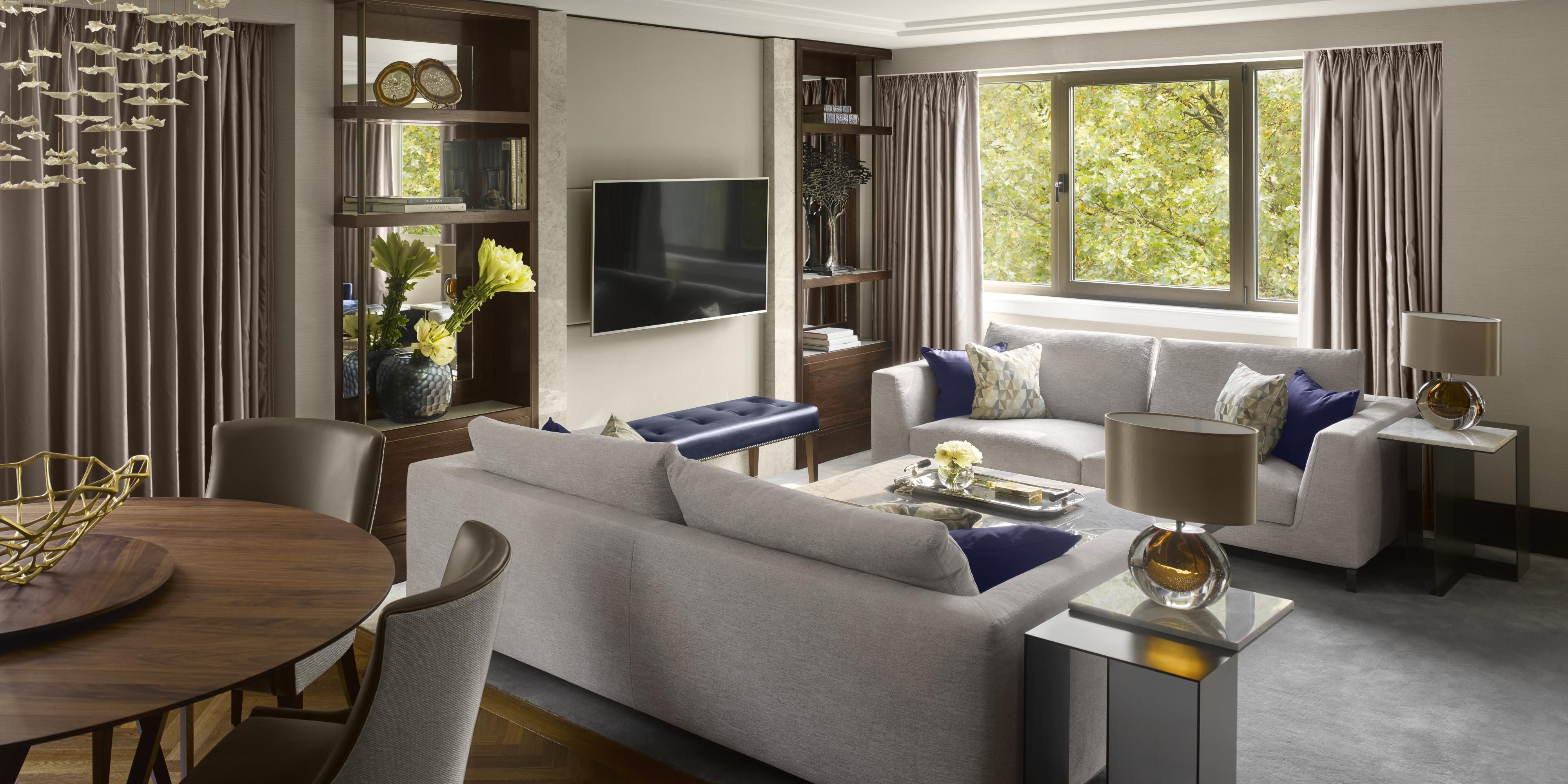 business accommodation London - lounge area