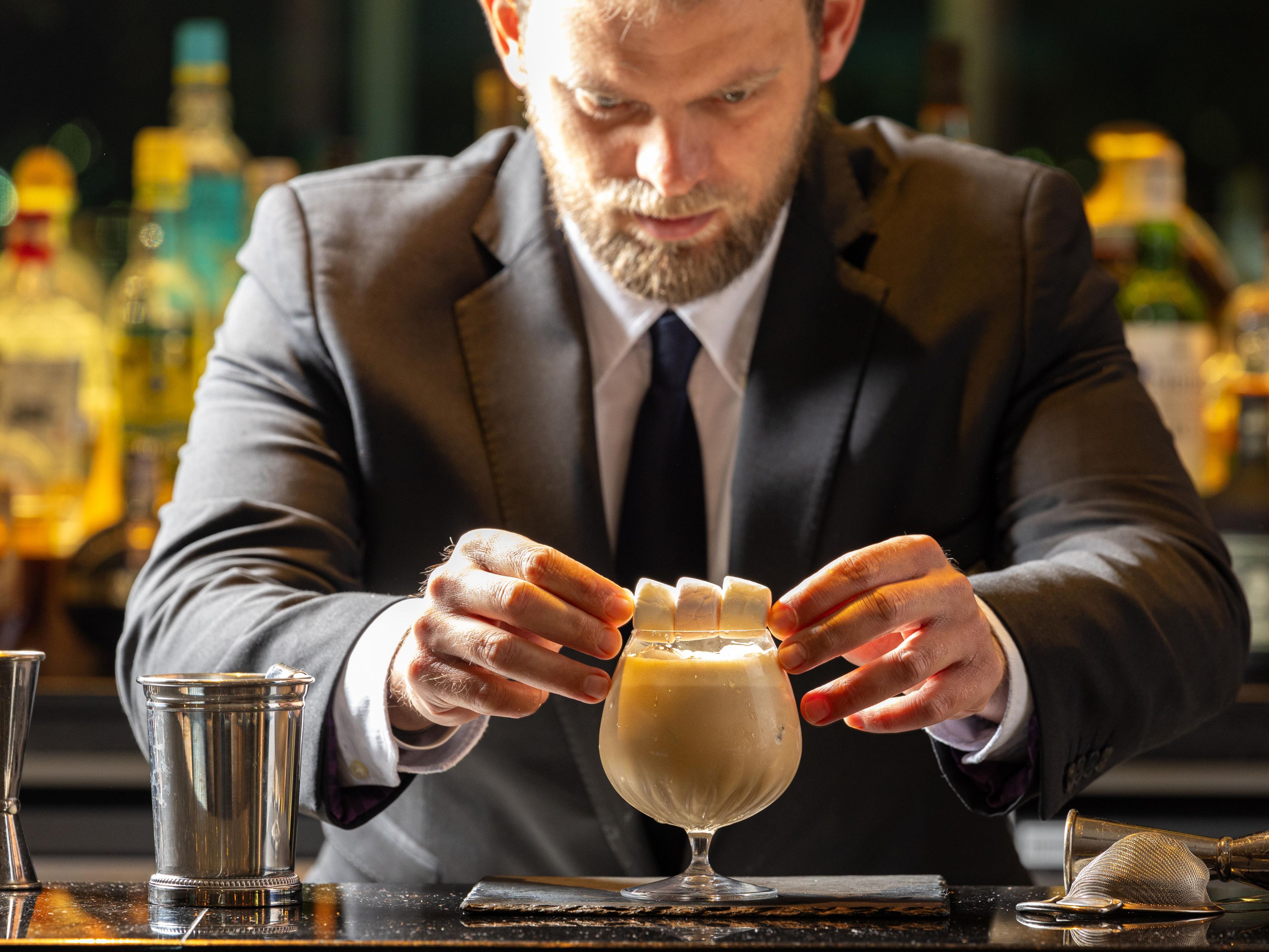 An 18-inspired variation of the classic Carajillo with Licor 43.