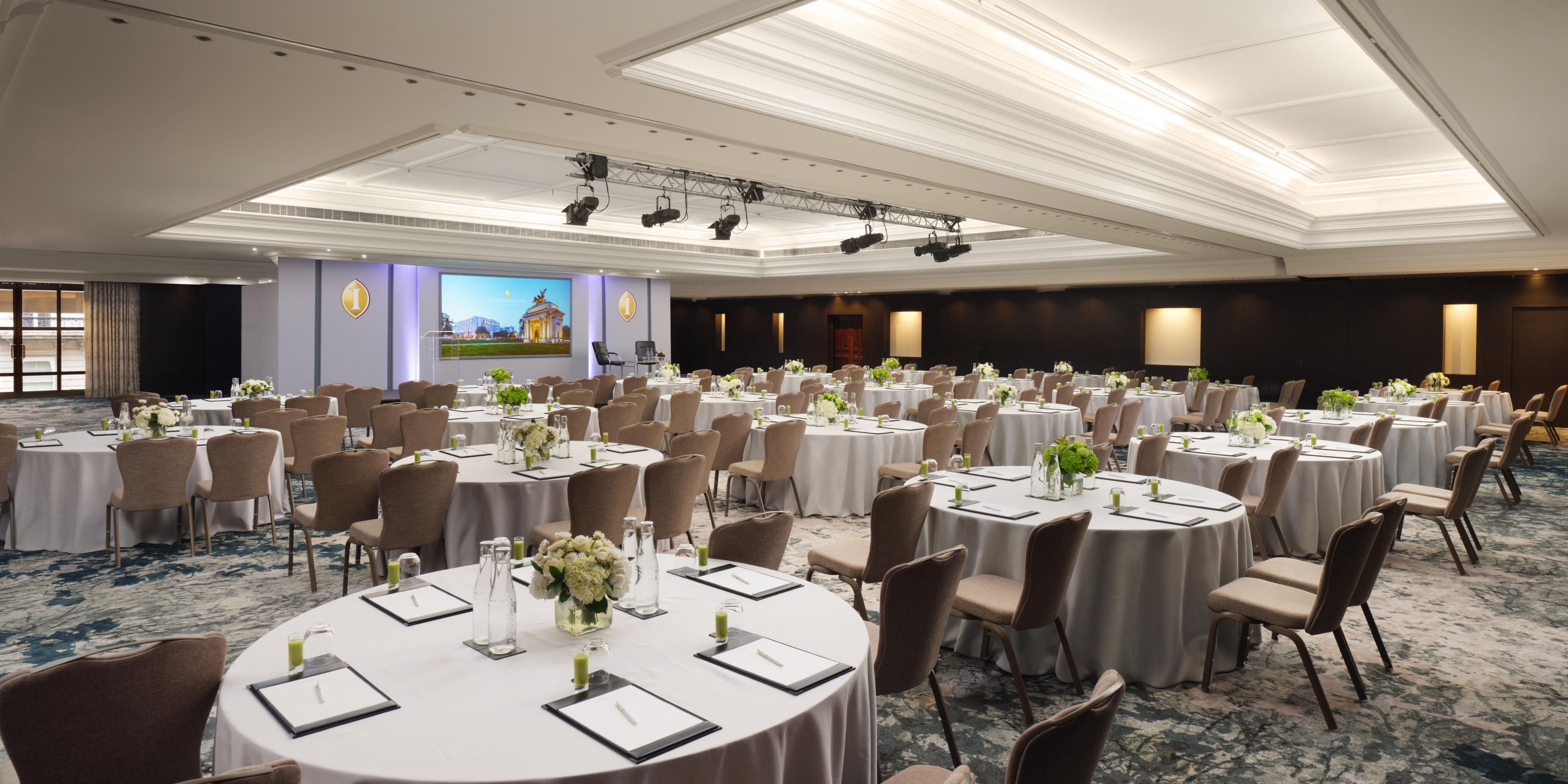 Event set up Ballroom London Park Lane