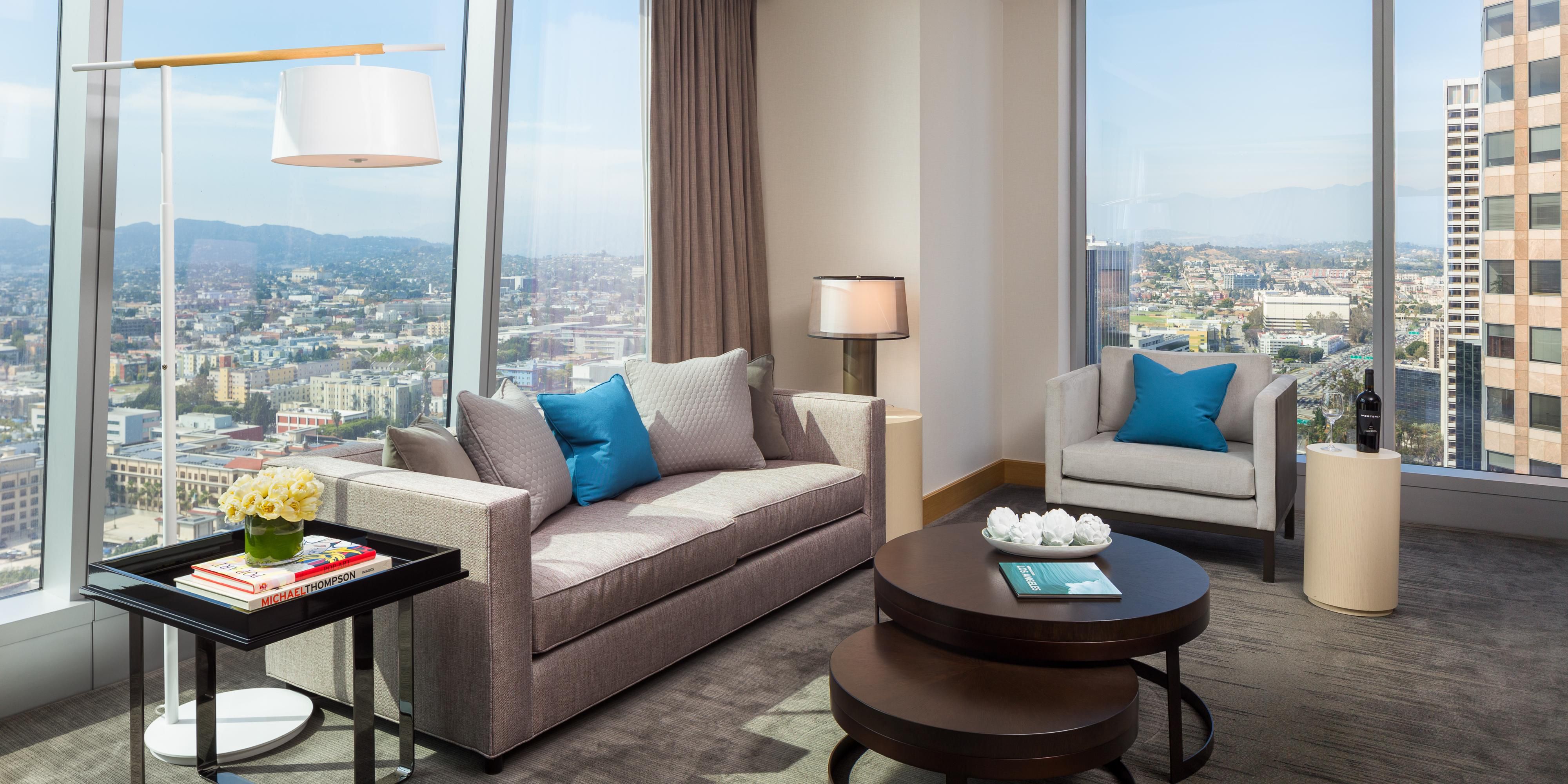 Intercontinental Los Angeles Downtown Luxury Downtown Los Angeles Hotels