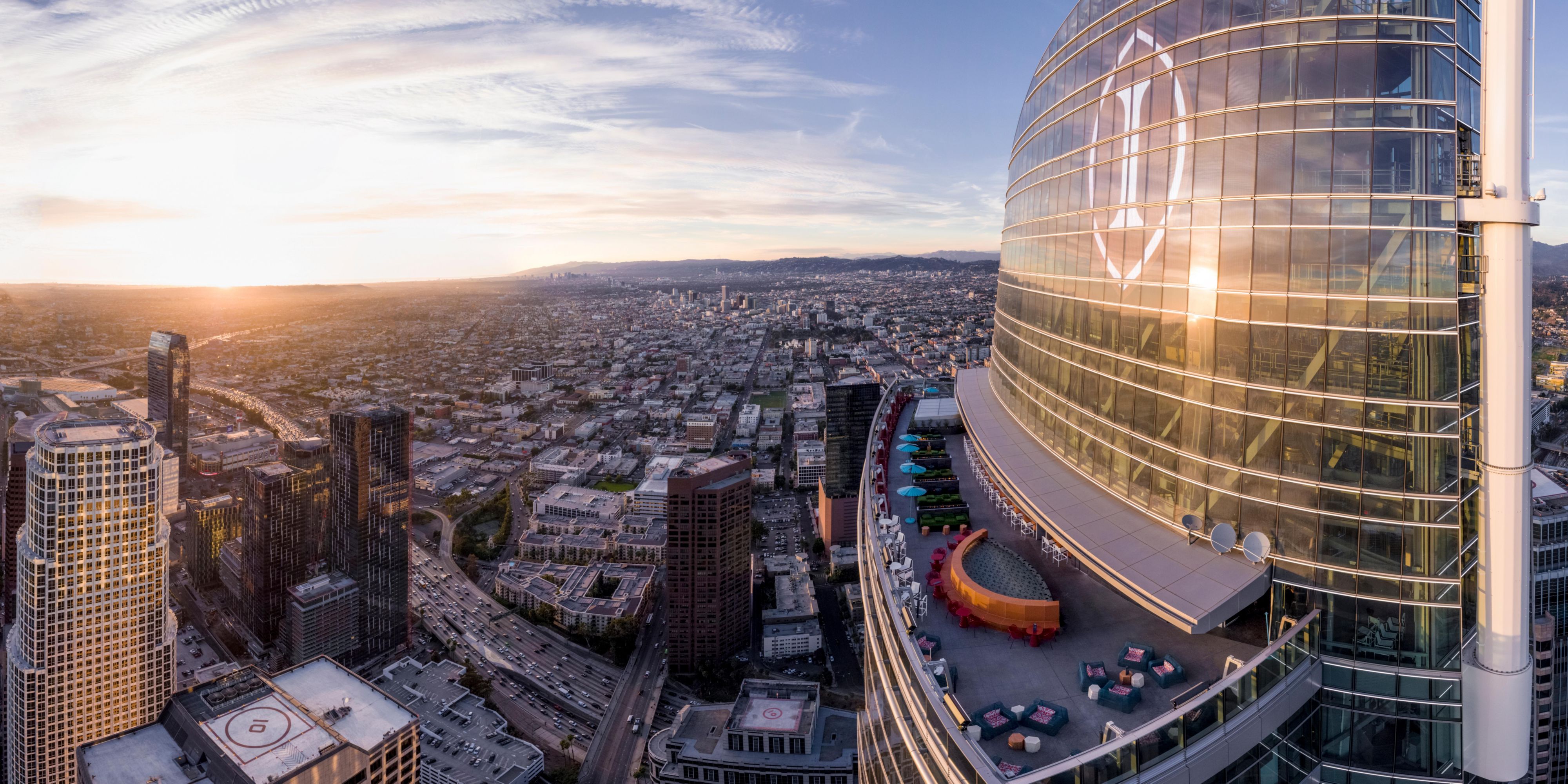 Intercontinental Los Angeles Downtown の高級ホテル Los Angeles ジョージア インターコンチネンタルホテルズ リゾーツ