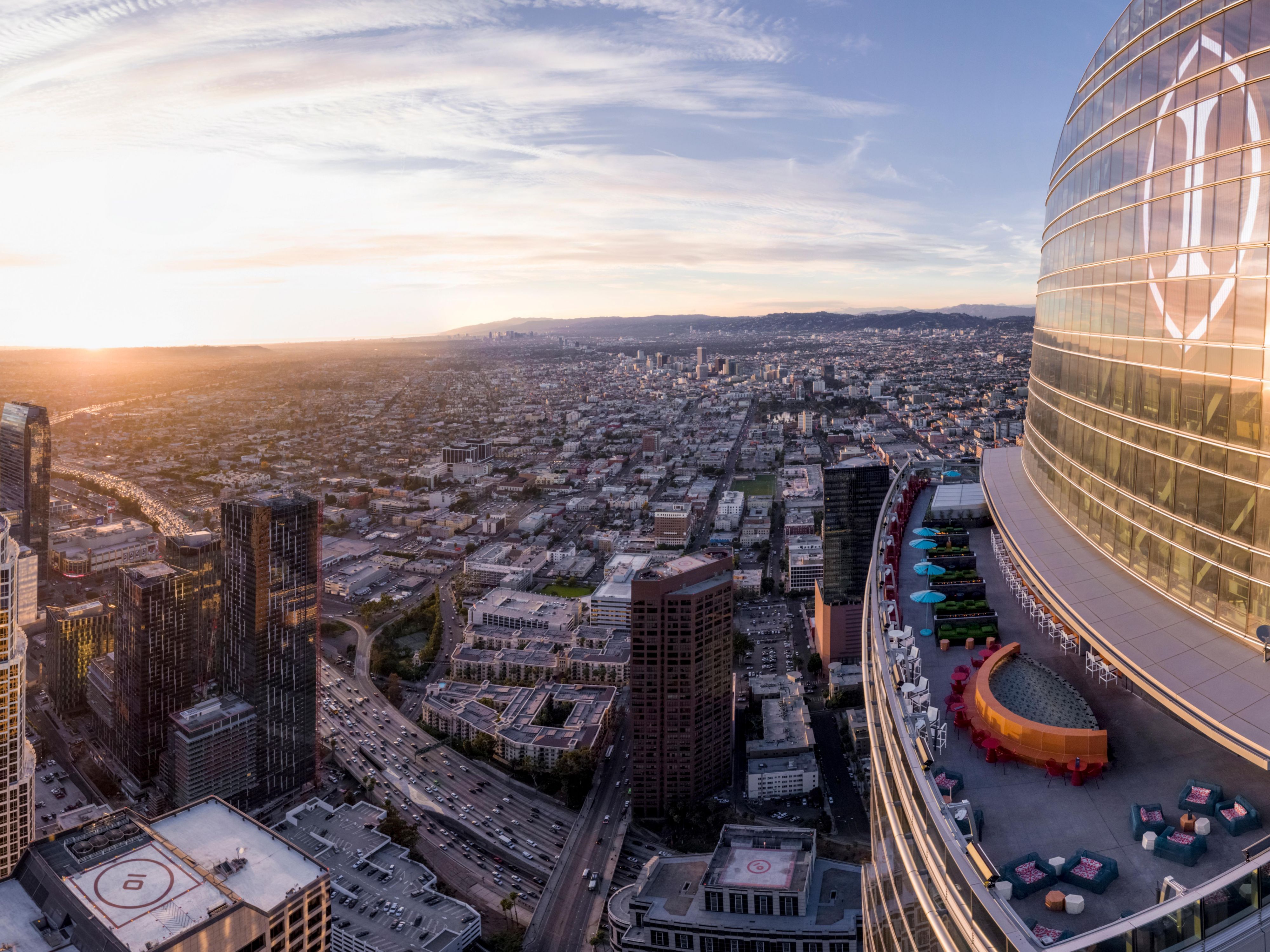 Los Angeles Dodger Stadium Hotel Centrally located L.A. LIVE hotel