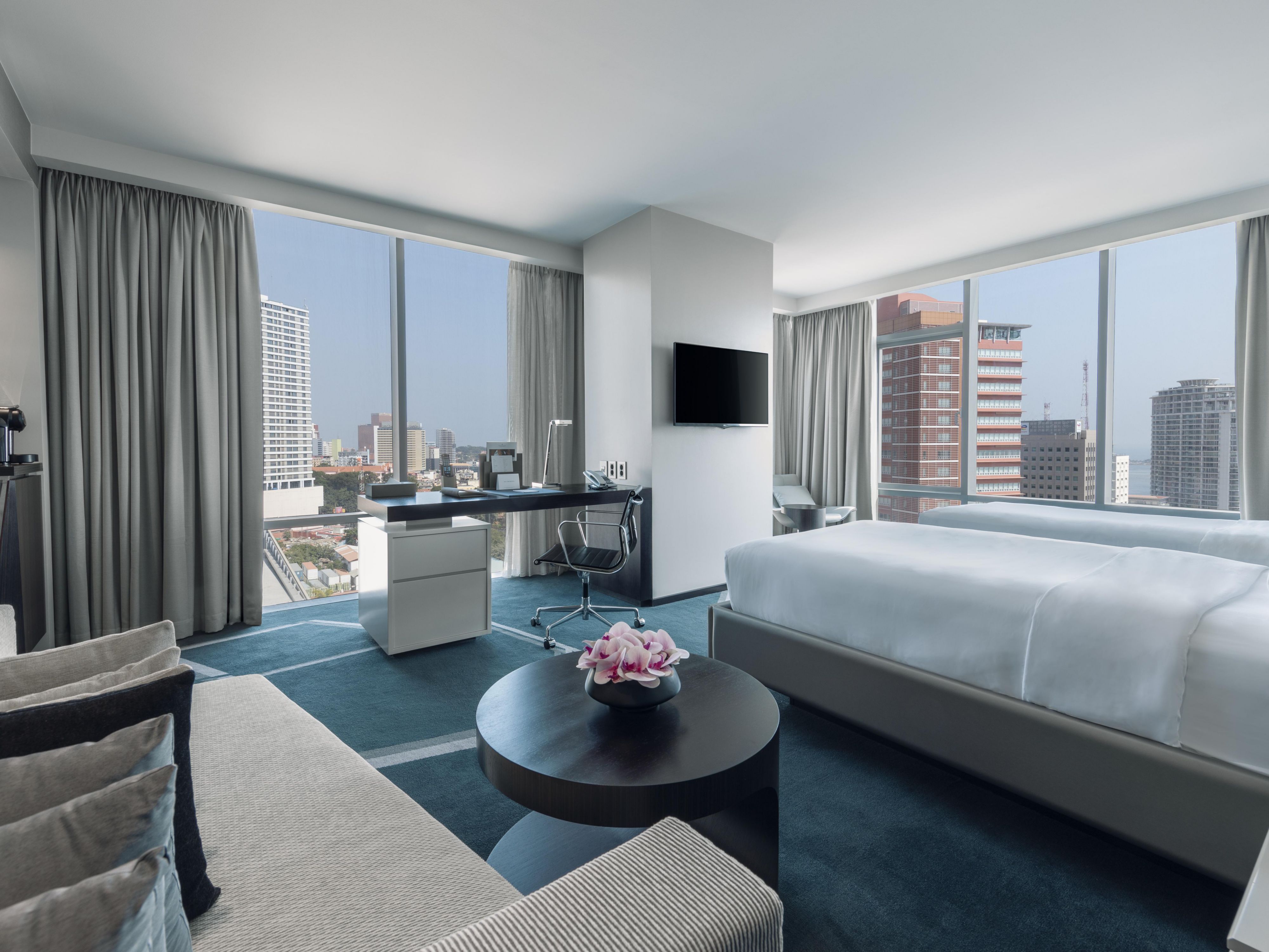 We've spared no comfort in our spacious double bed guest rooms