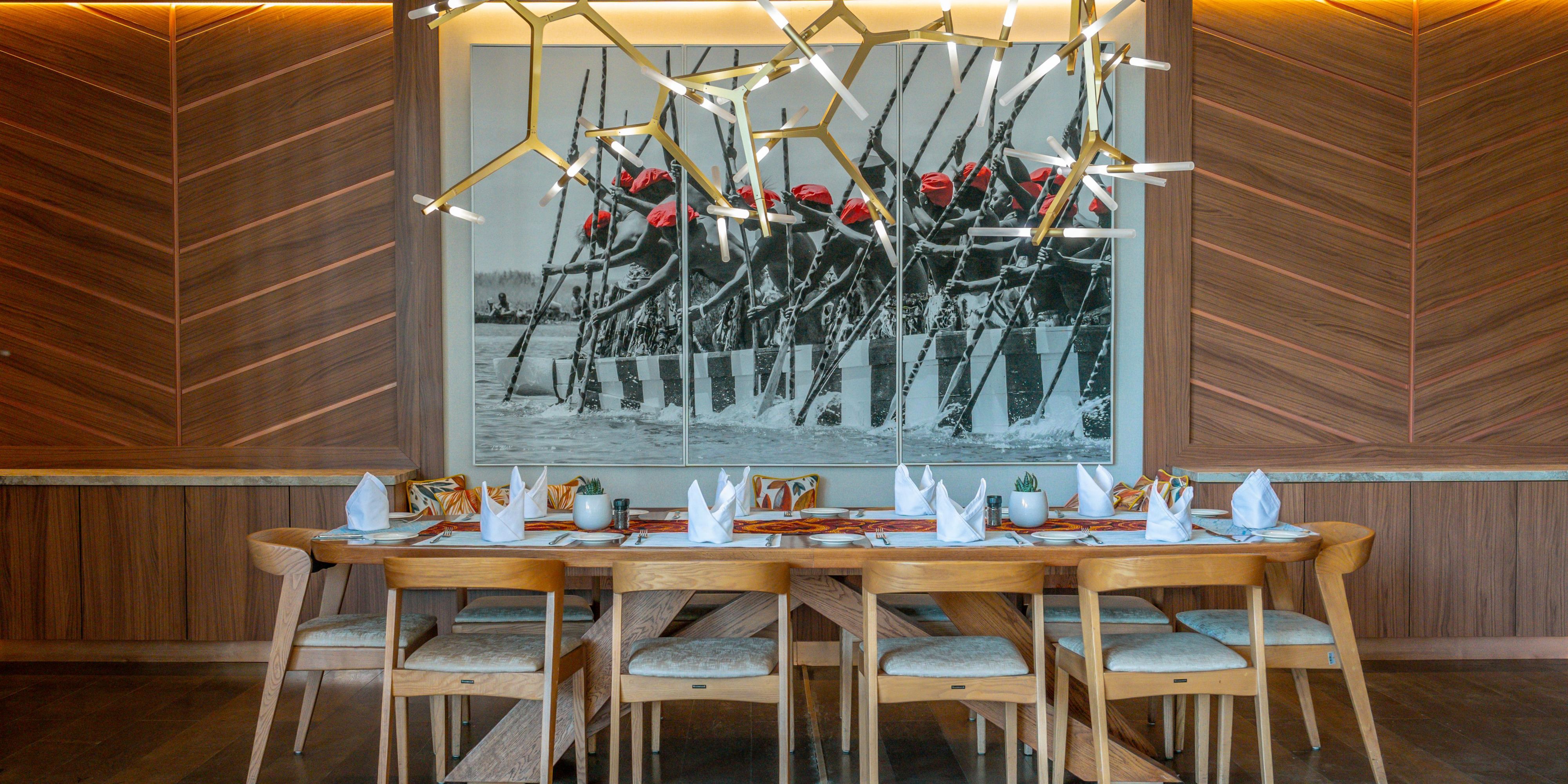 Enjoy an amazing Al fresco dining experience in our Curate Restaurant. Savour the unmatched taste and freshness of local and International cuisine offered at the Curate Restaurant. From the mouthwatering Ala carte options to sumptuous buffet. 