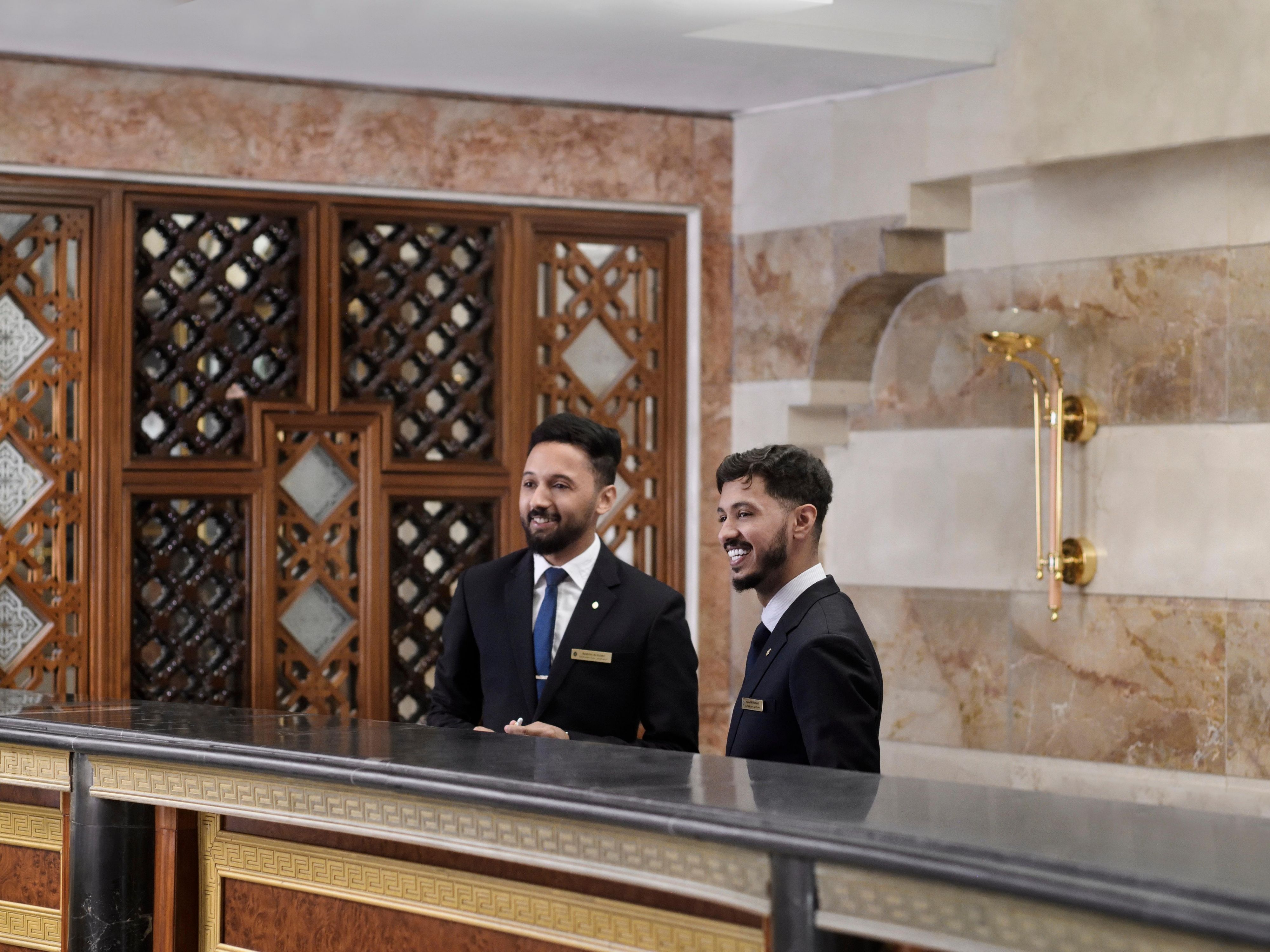 Our reception team is here to help you throughout your stay