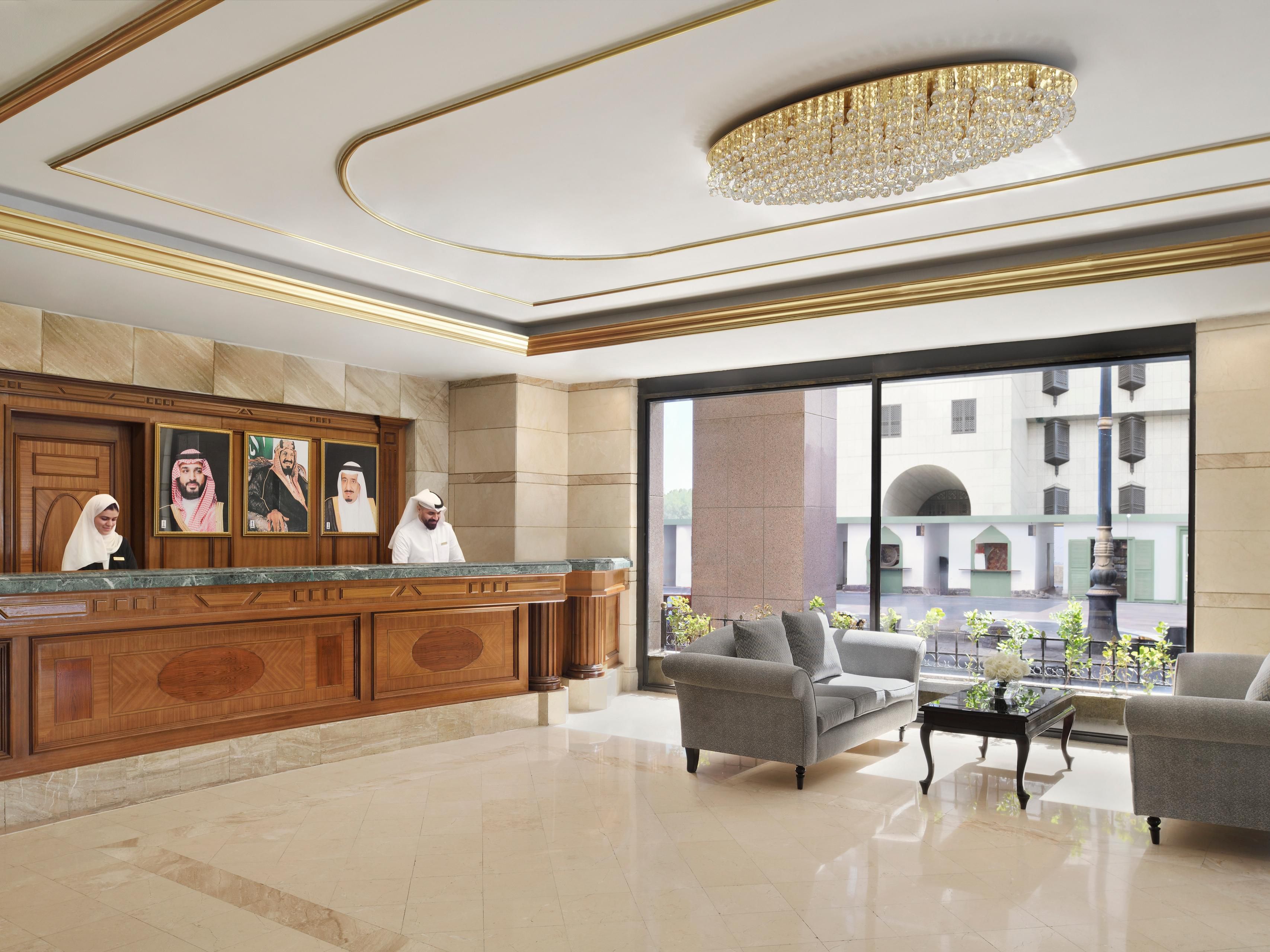Welcome to our luxurious lobby in InterContinental Dar Al Hijra