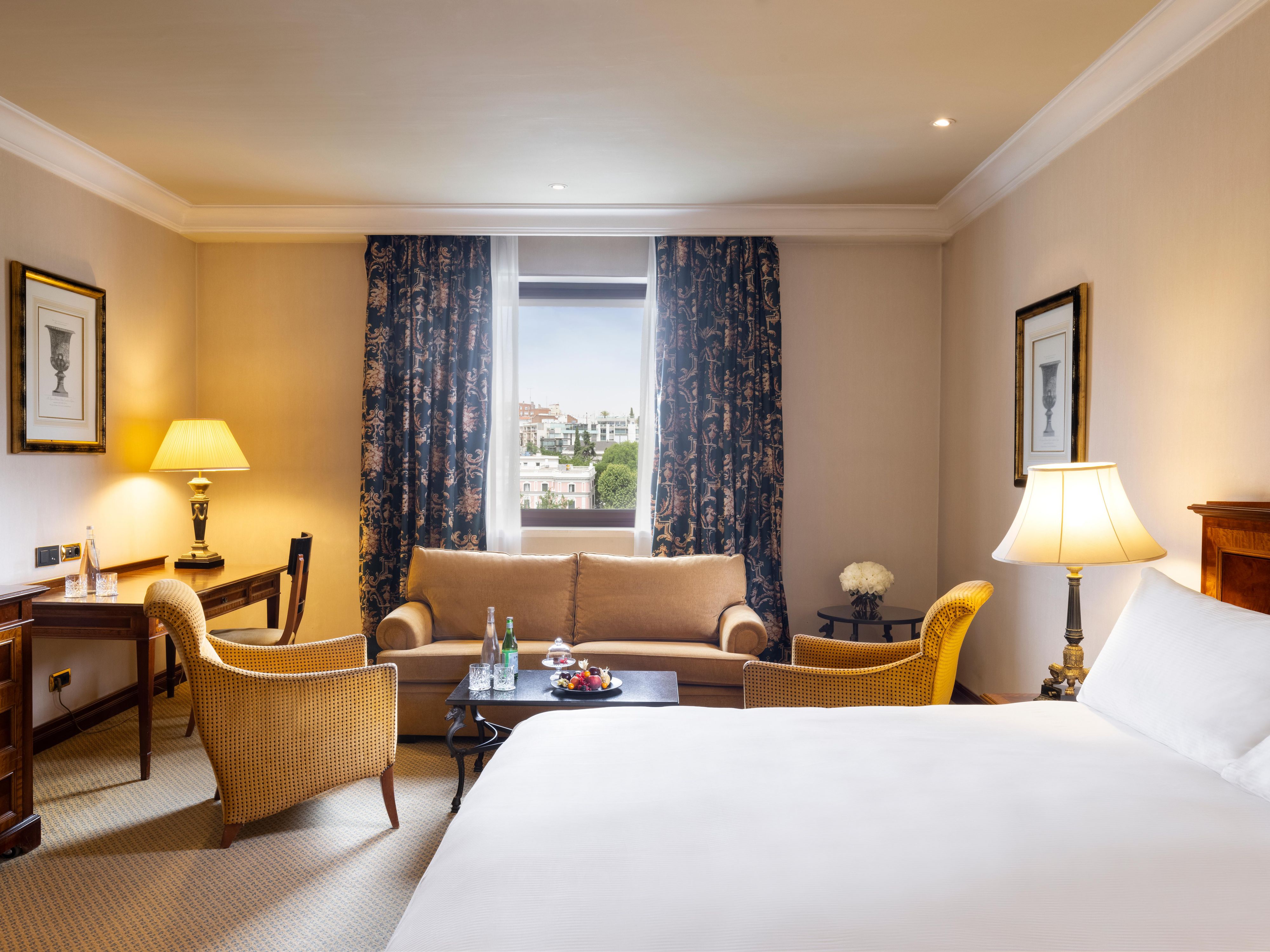 Elegant Junior Suite with living area and Club access